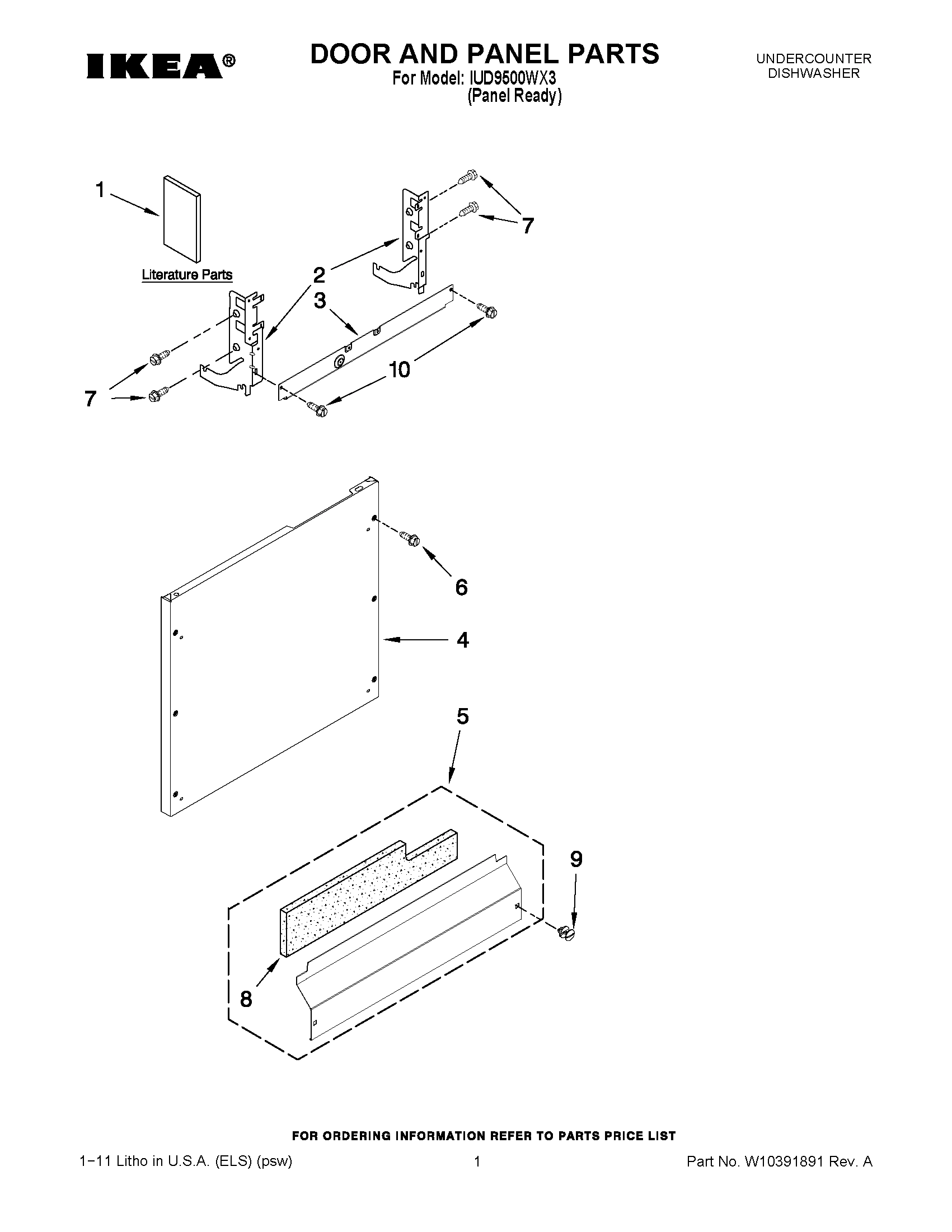 01 - DOOR AND PANEL PARTS
