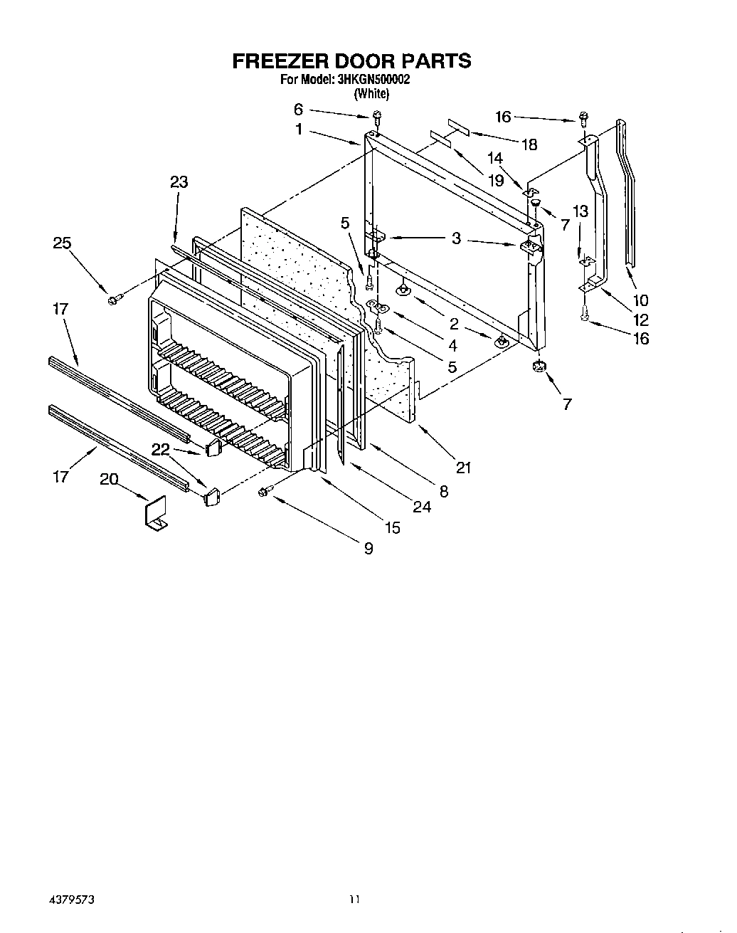 07 - FREEZER DOOR