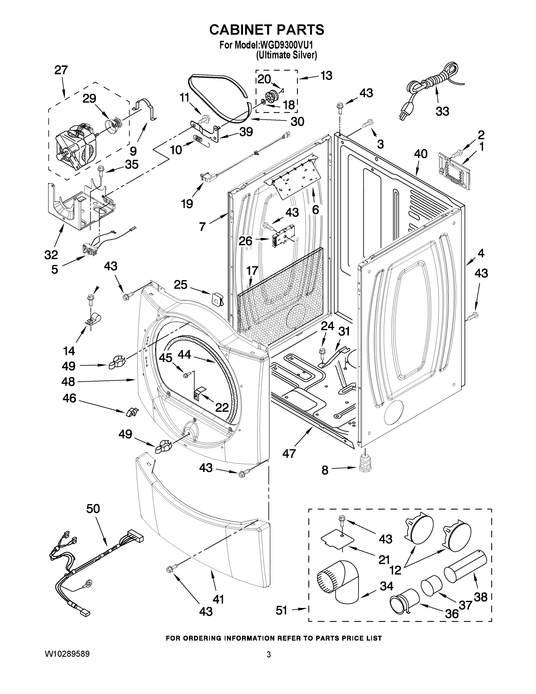 02 - CABINET PARTS