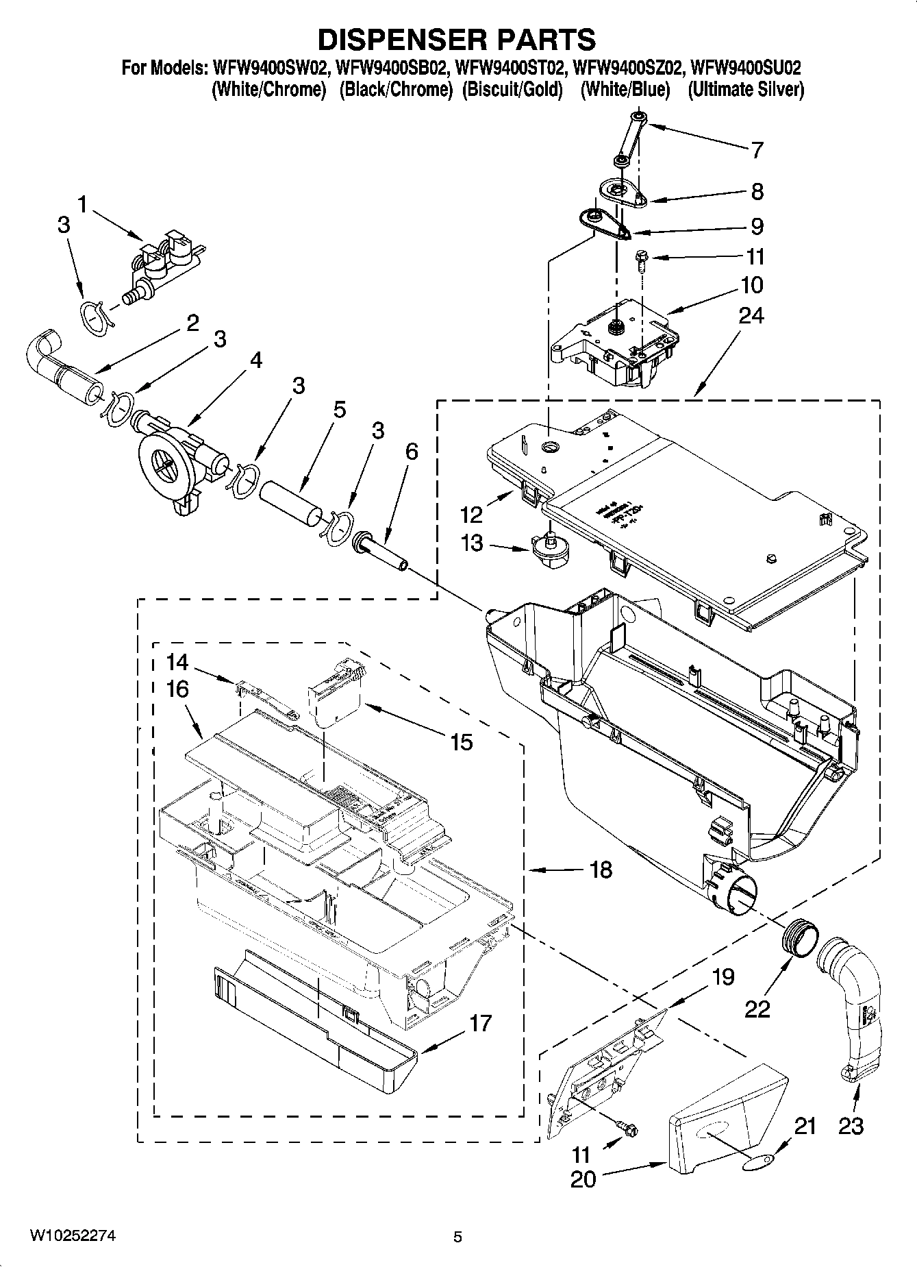 04 - DISPENSER PARTS