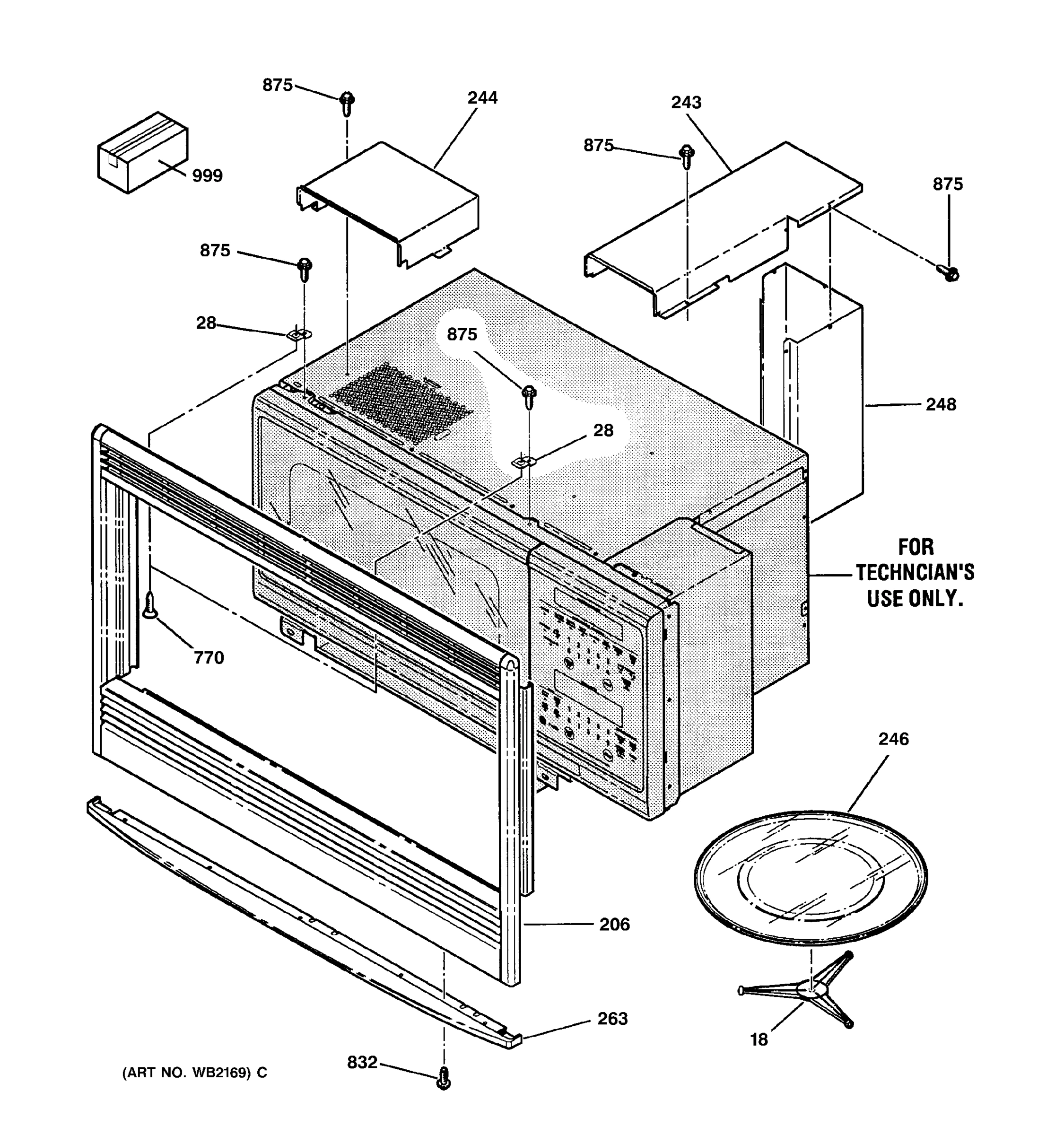 MICROWAVE INCLOSURE
