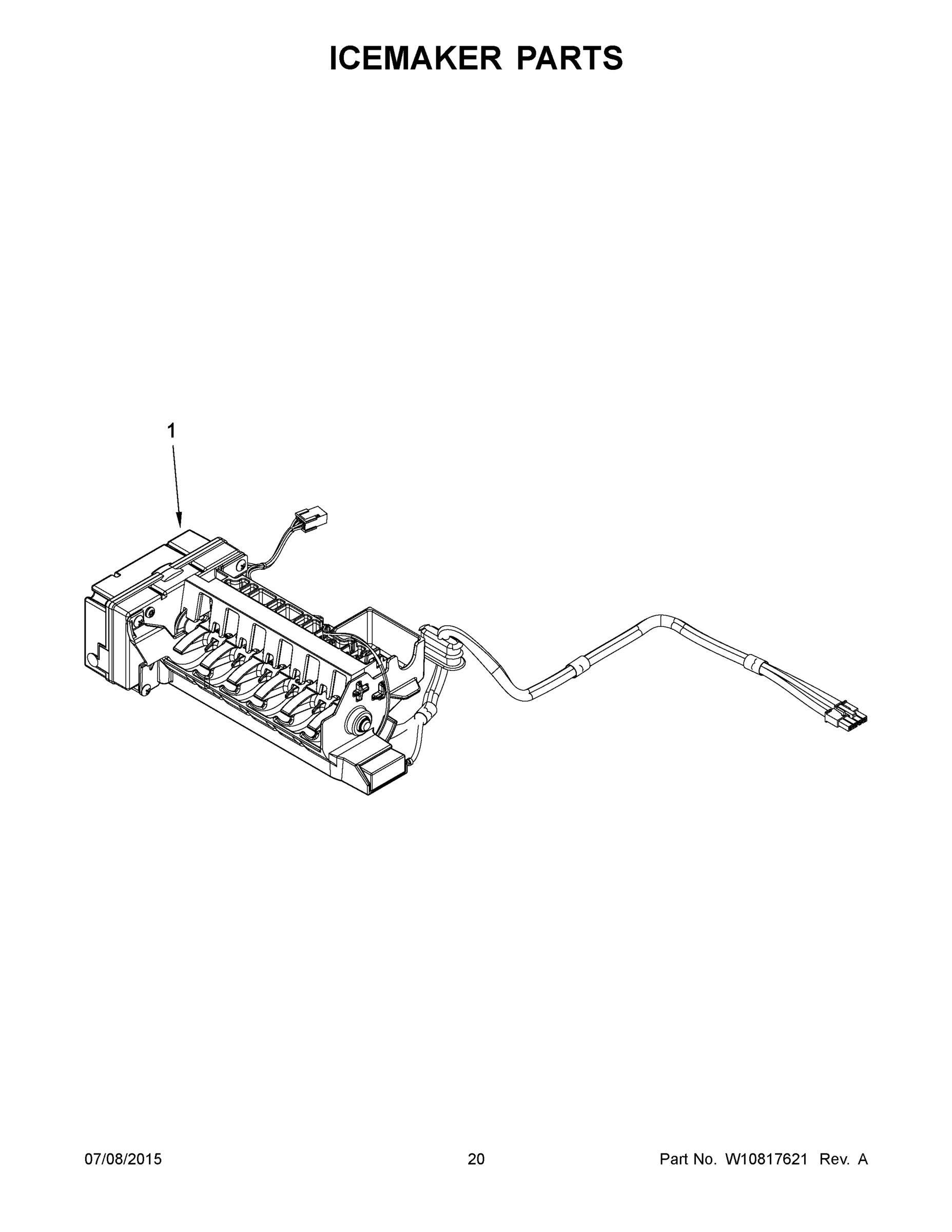 11 - ICEMAKER PARTS