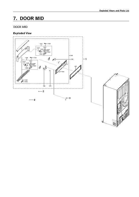 MID DOOR PARTS