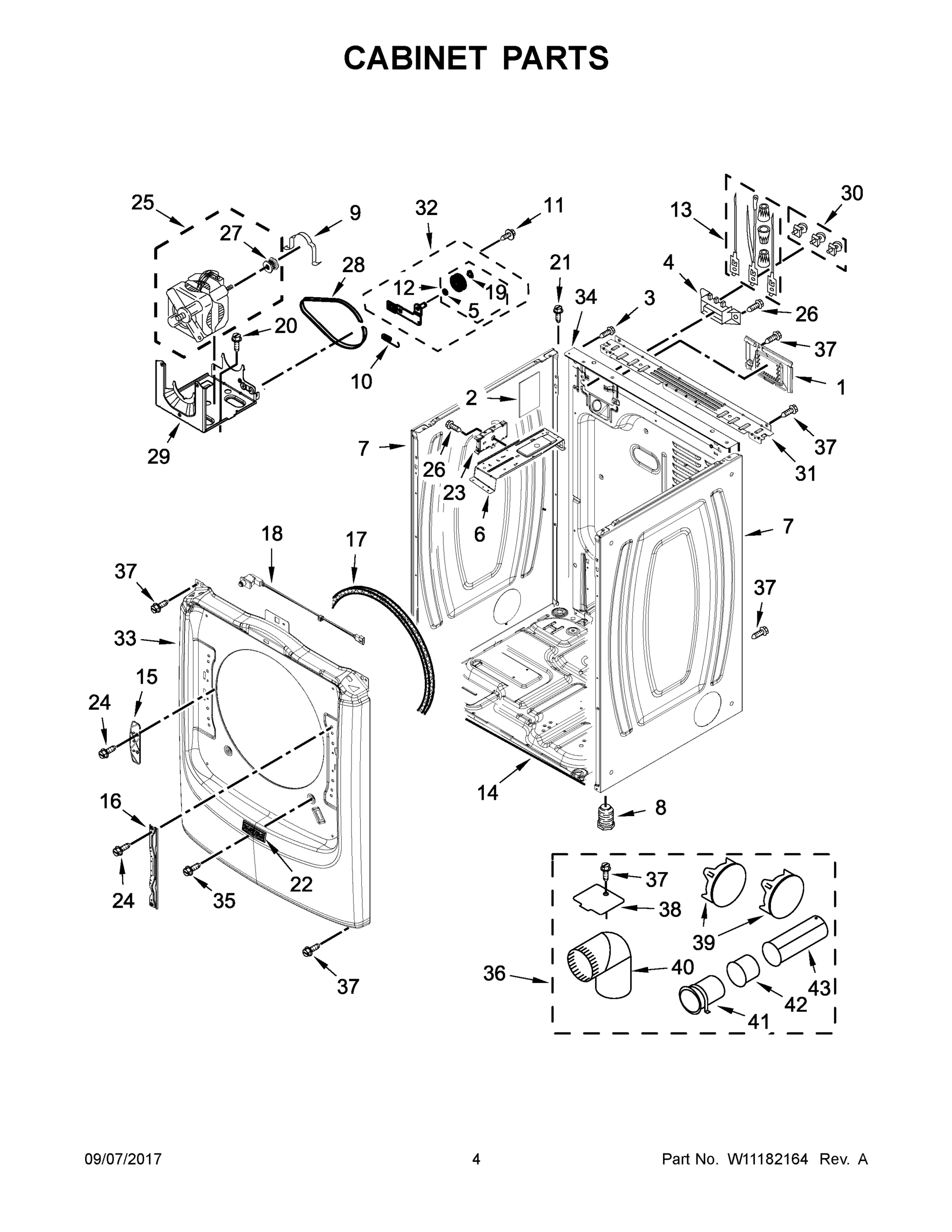03 - CABINET PARTS