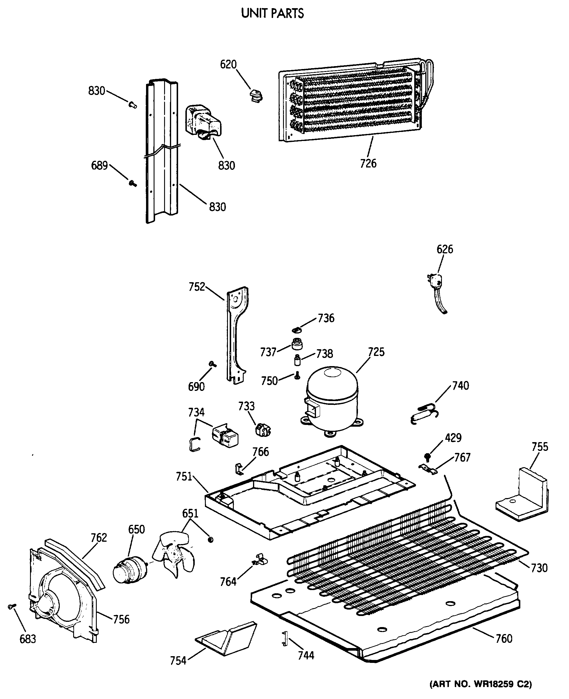 UNIT PARTS