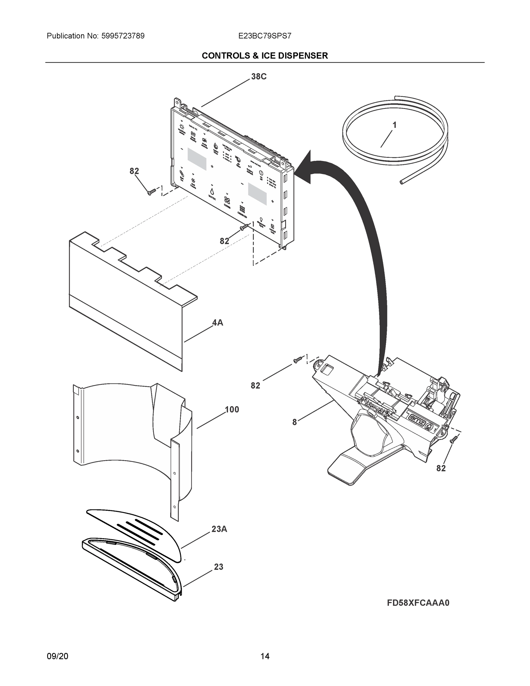 07 - CONTROLS & ICE DISPENSER