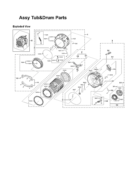 Tub & Drum Assembly