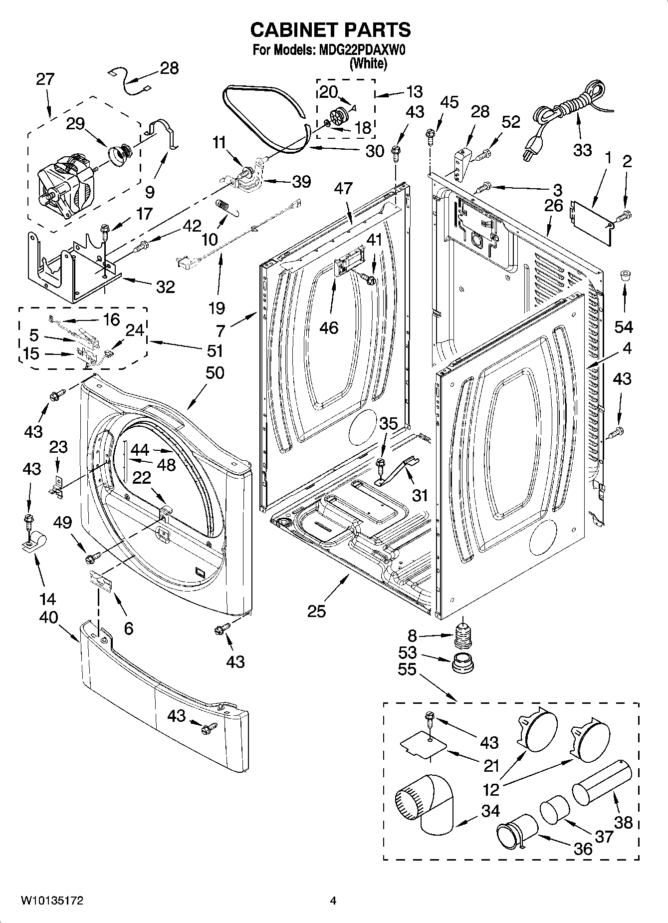 02 - CABINET PARTS