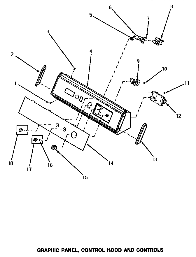 05 - GRAPHIC PANEL, CONTROL HOOD & CONTROLS