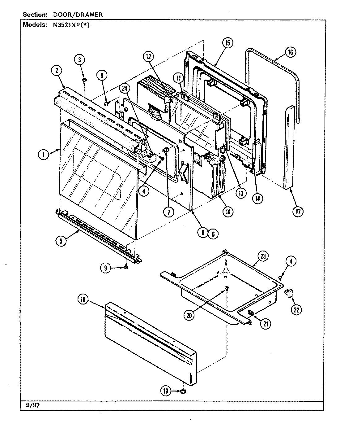 06 - DOOR/DRAWER (N3521XPx)