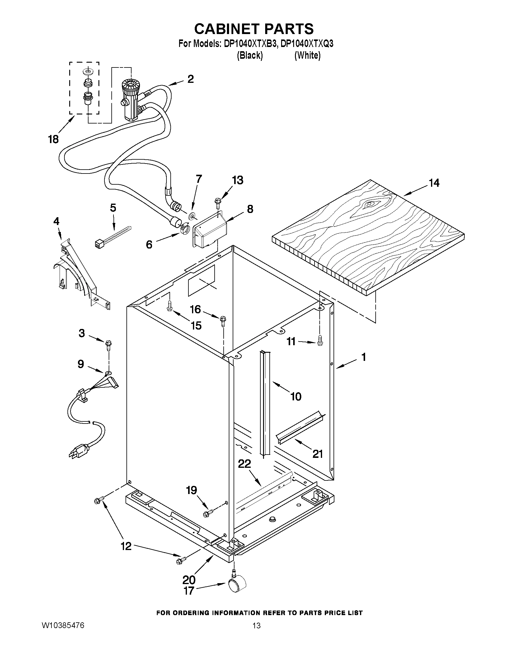 11 - CABINET PARTS