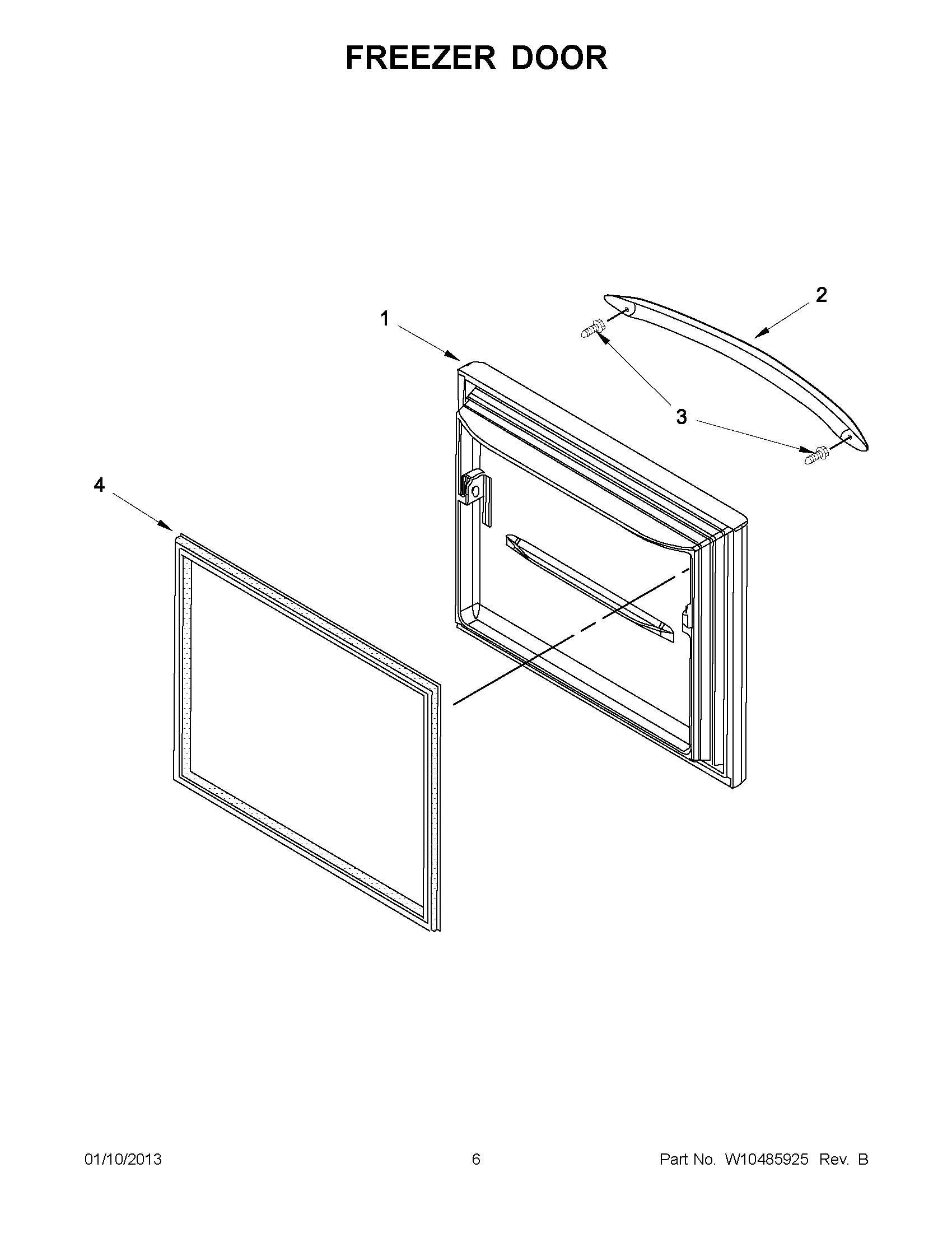 03 - FREEZER DOOR