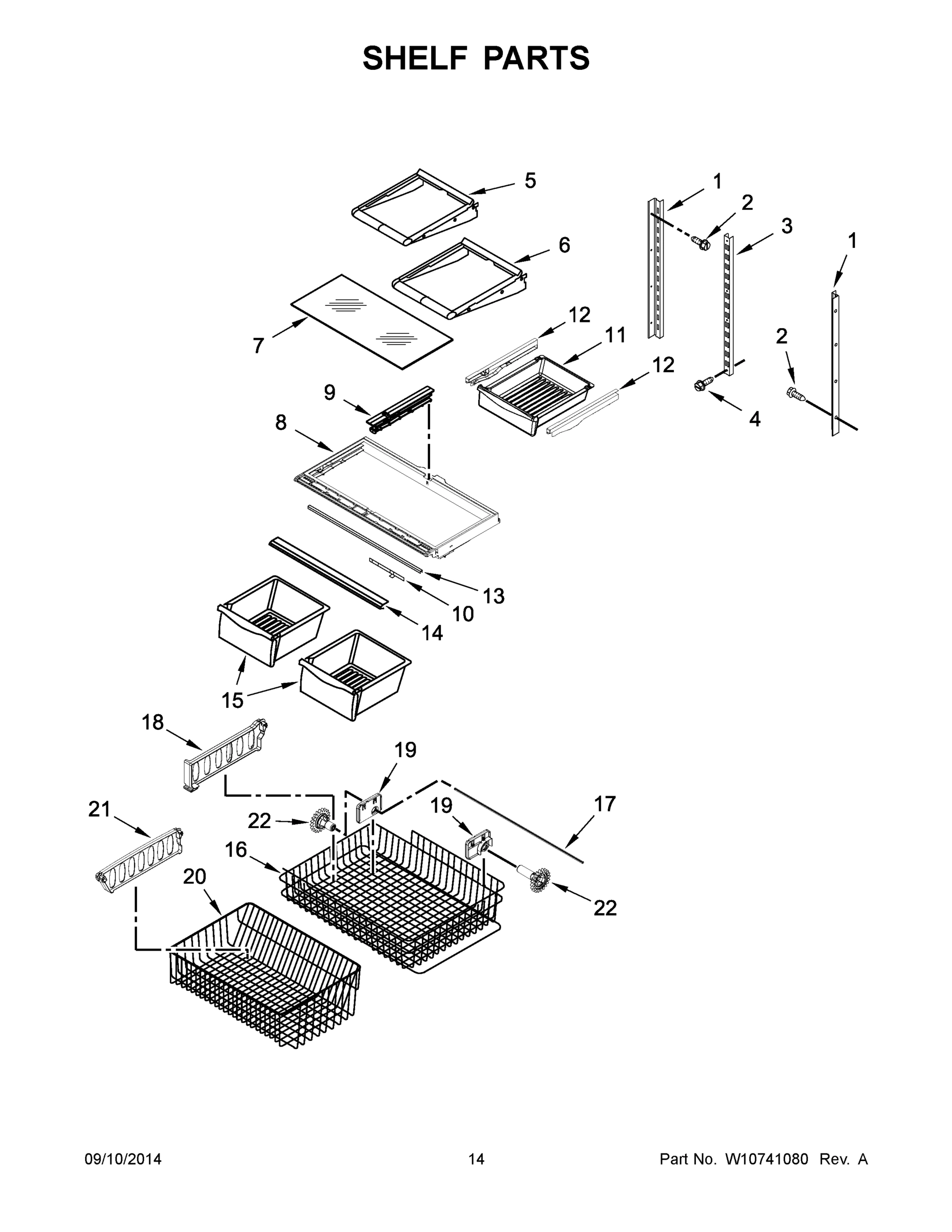 08 - SHELF PARTS