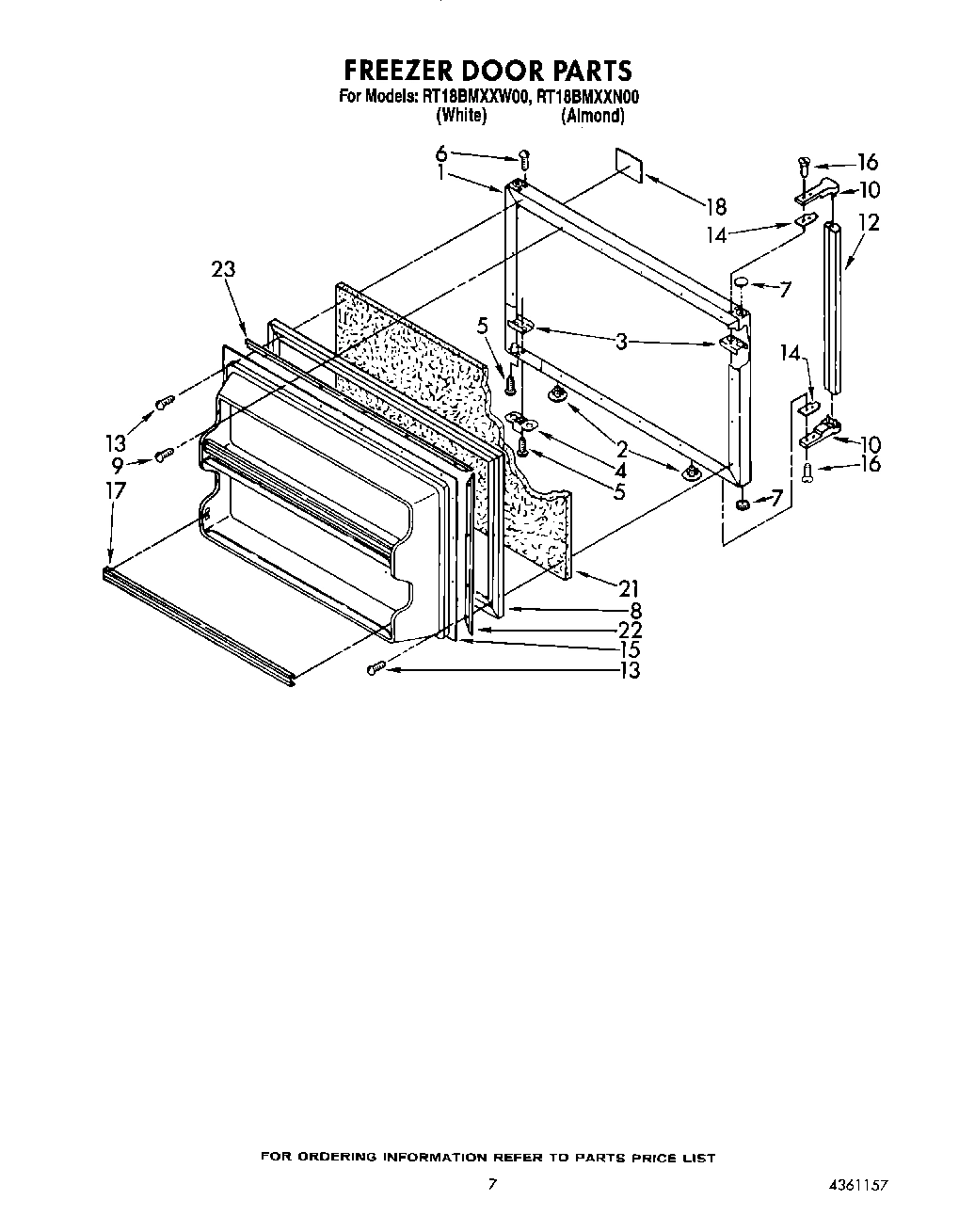 06 - FREEZER DOOR