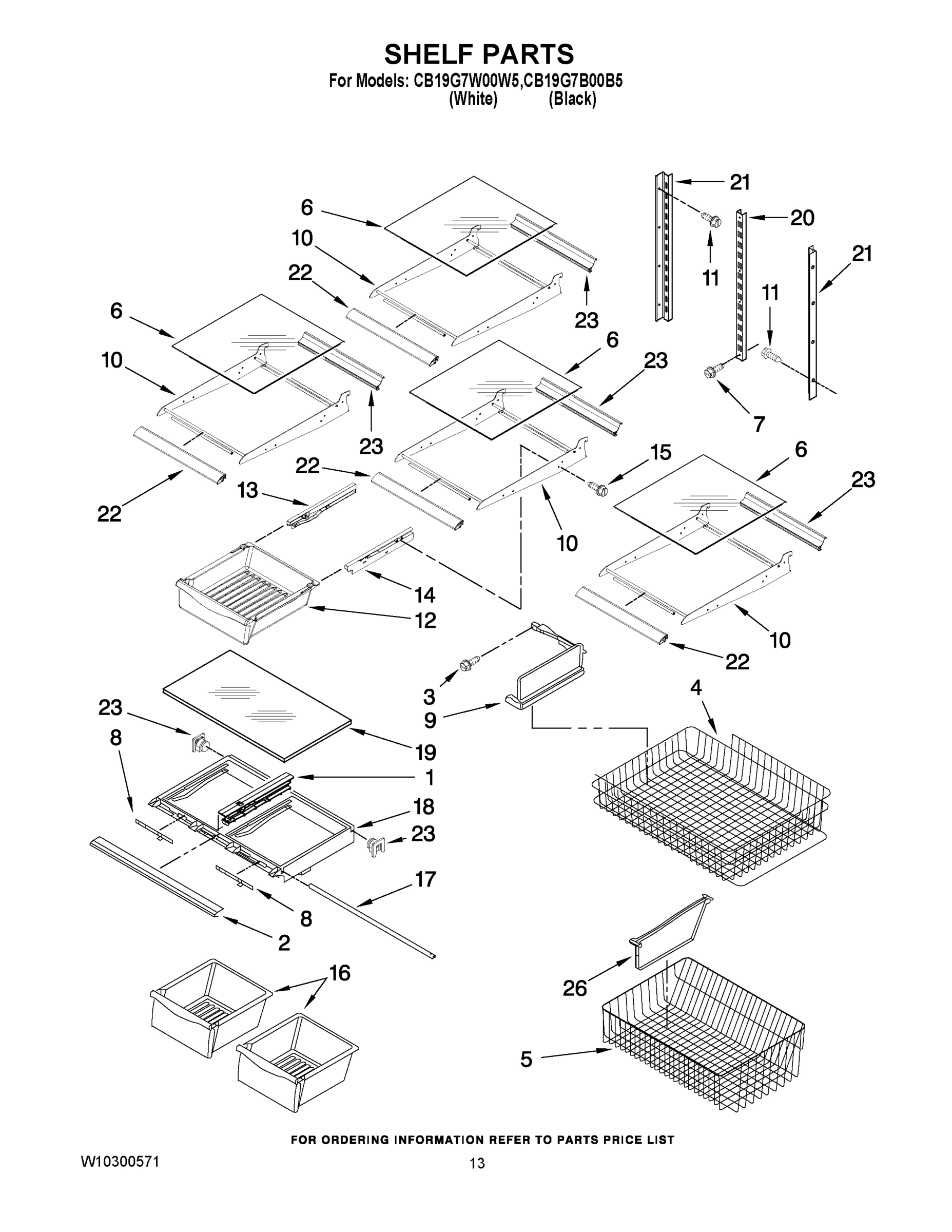 07 - SHELF PARTS