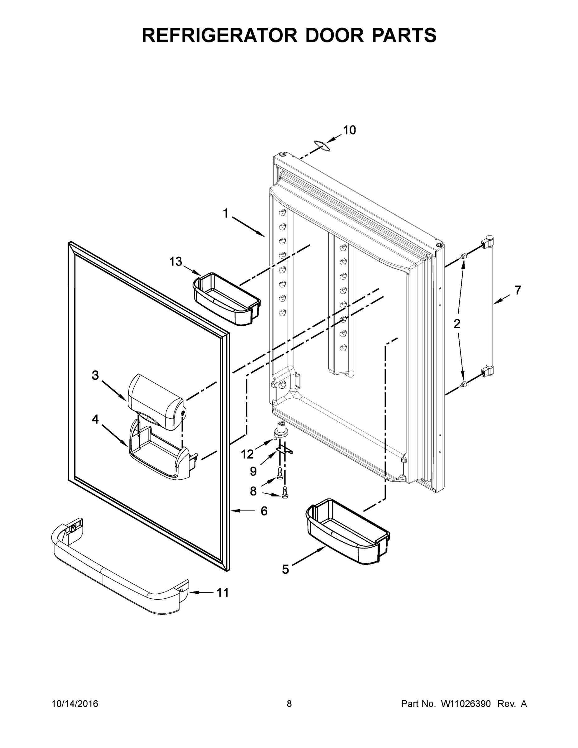 05 - REFRIGERATOR DOOR PARTS
