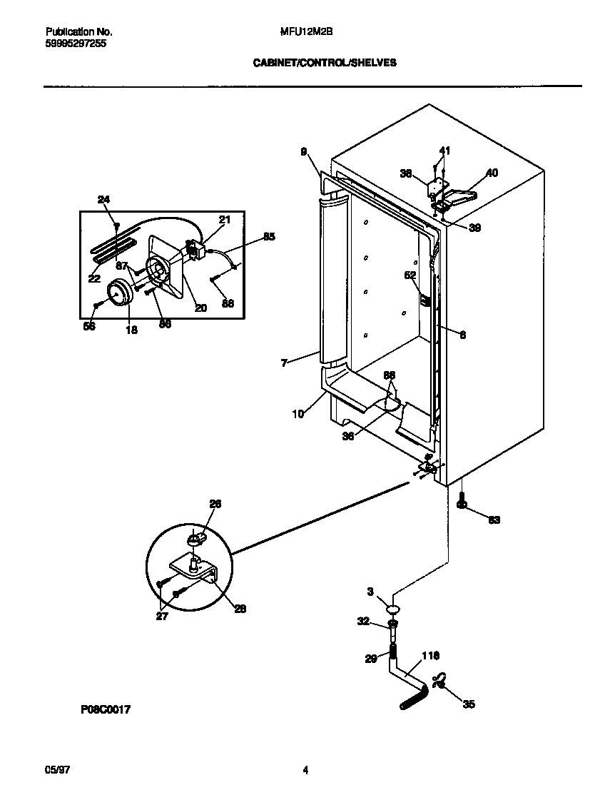 03 - CABINET/CONTROL/SHELVES