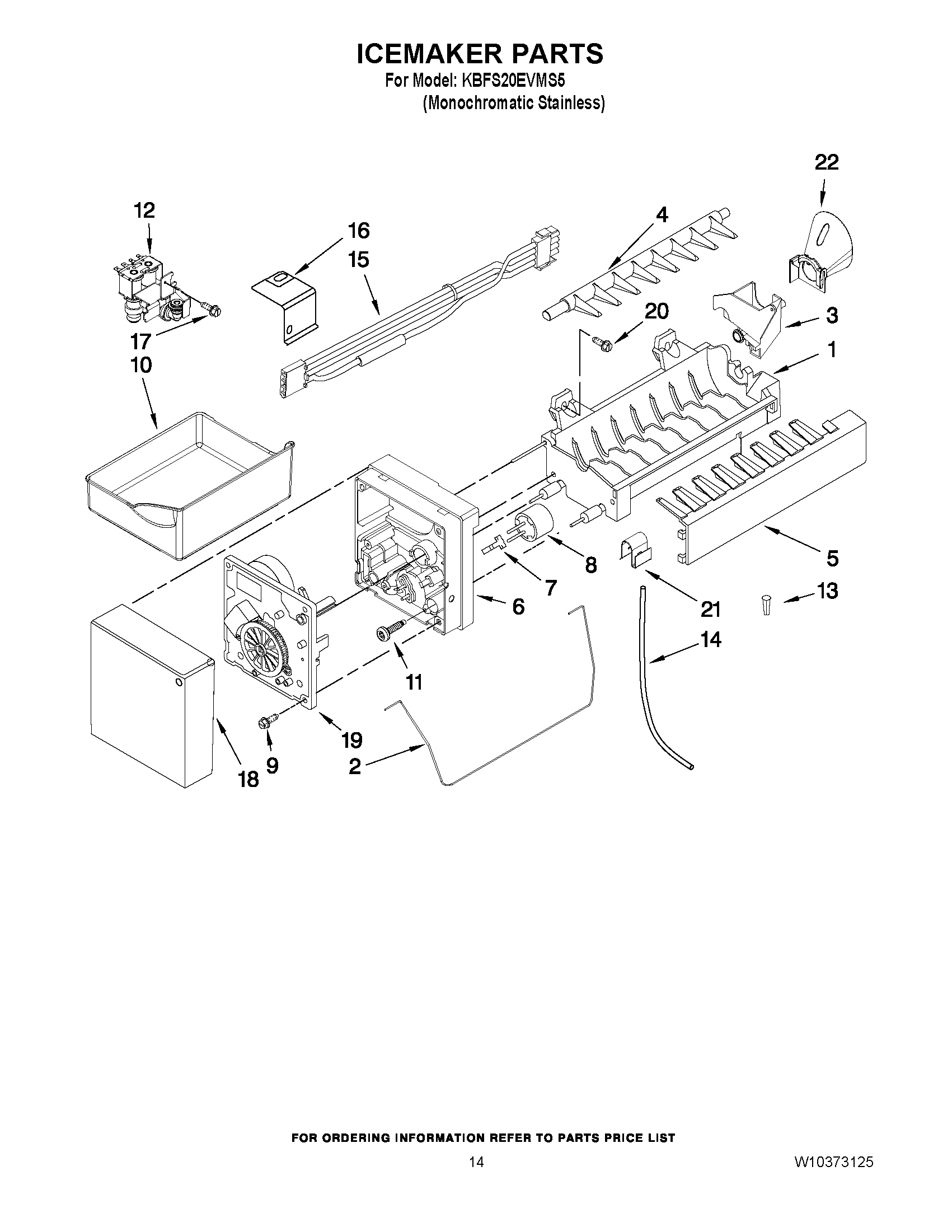 08 - ICEMAKER PARTS