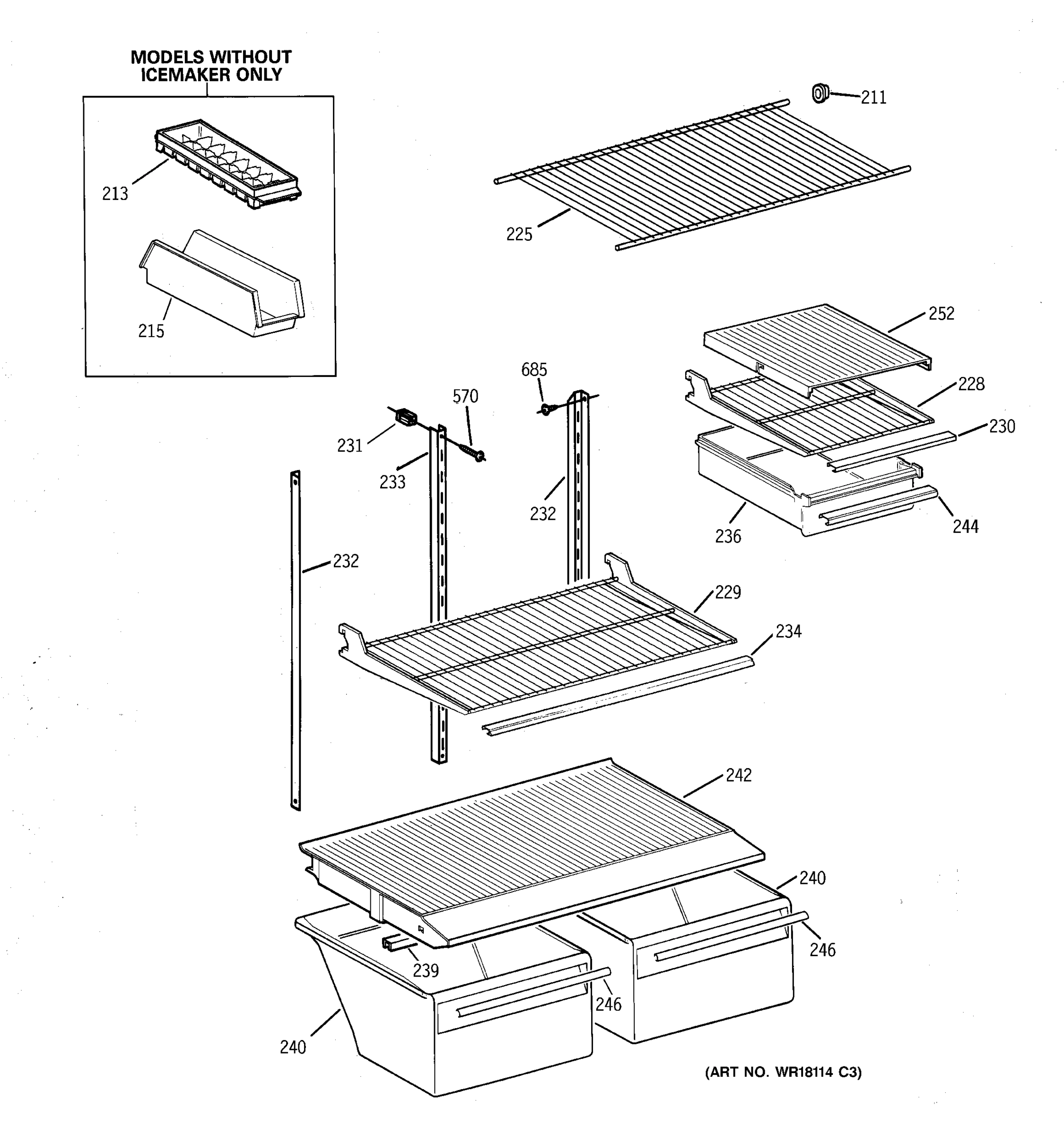 SHELF PARTS