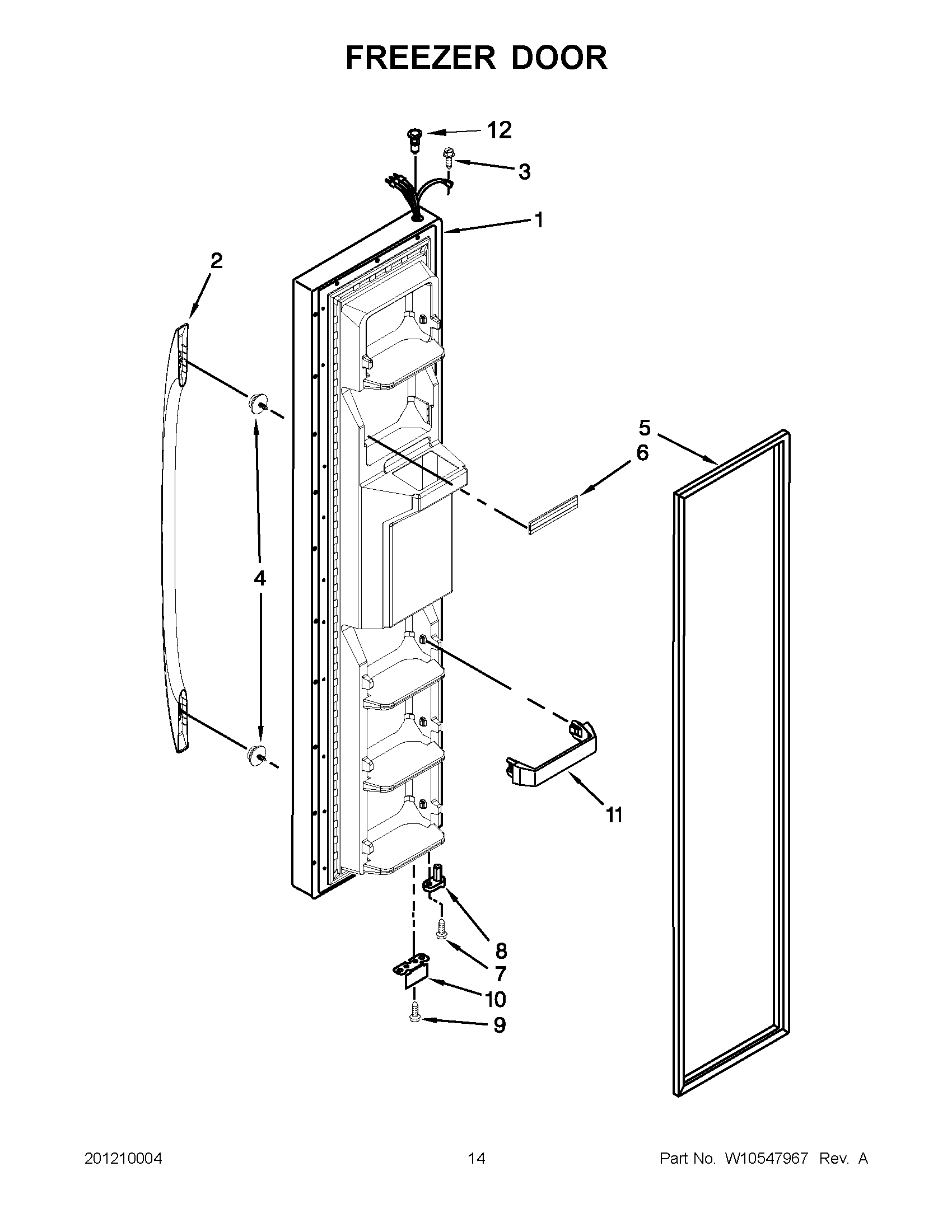 07 - FREEZER DOOR