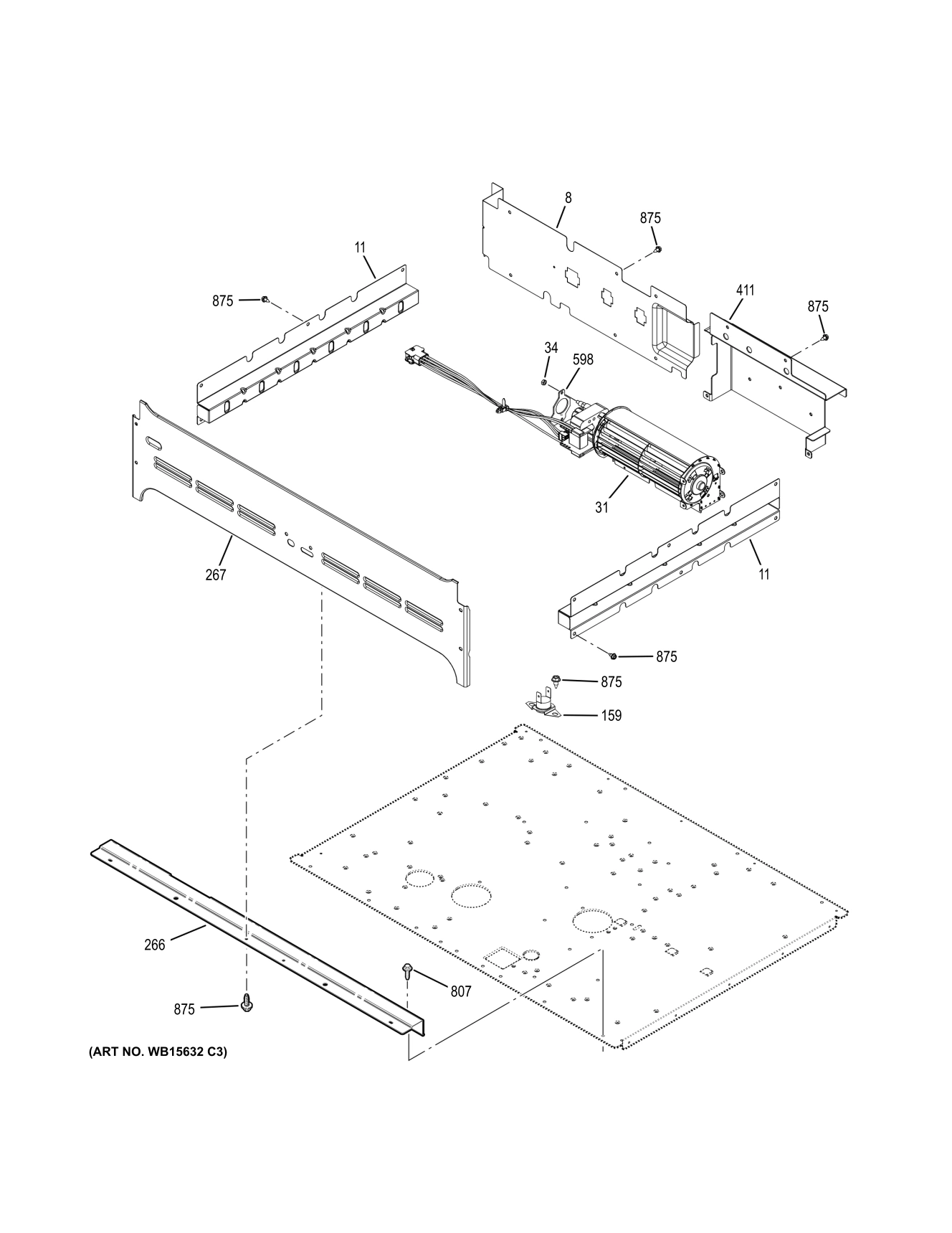 CENTER SPACER
