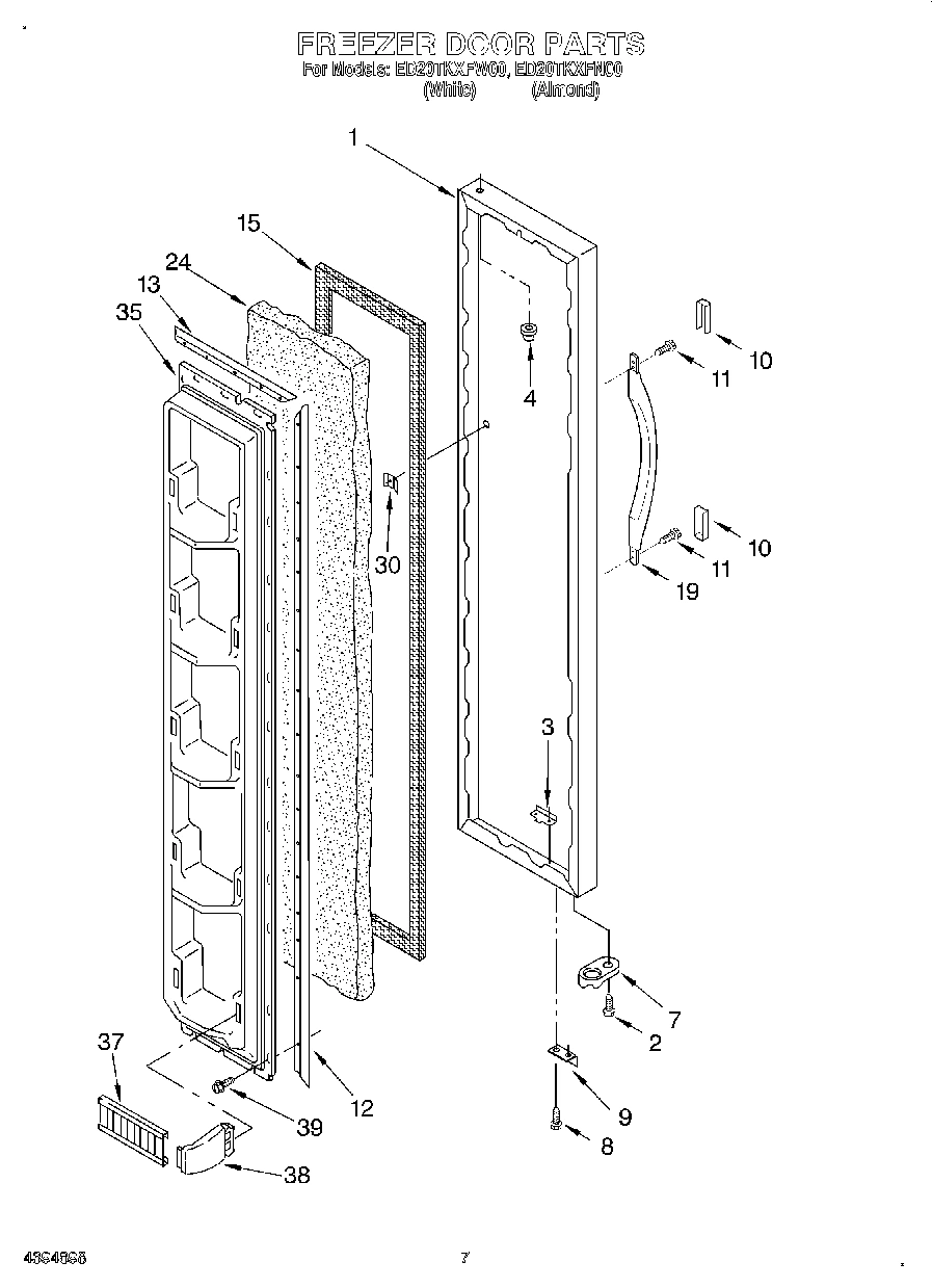 05 - FREEZER DOOR
