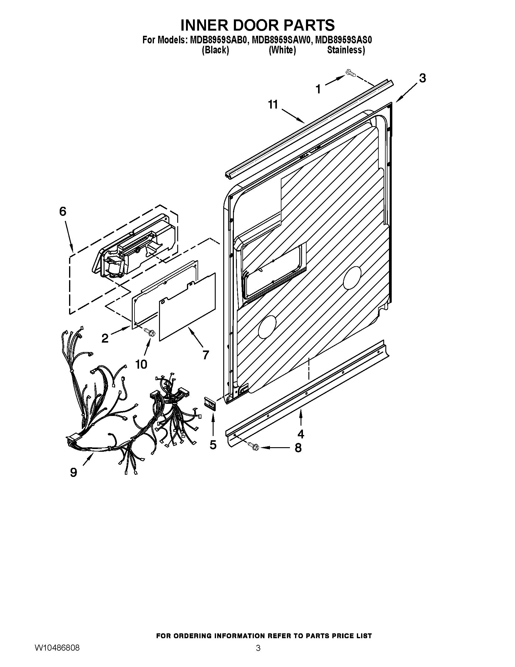 03 - INNER DOOR PARTS