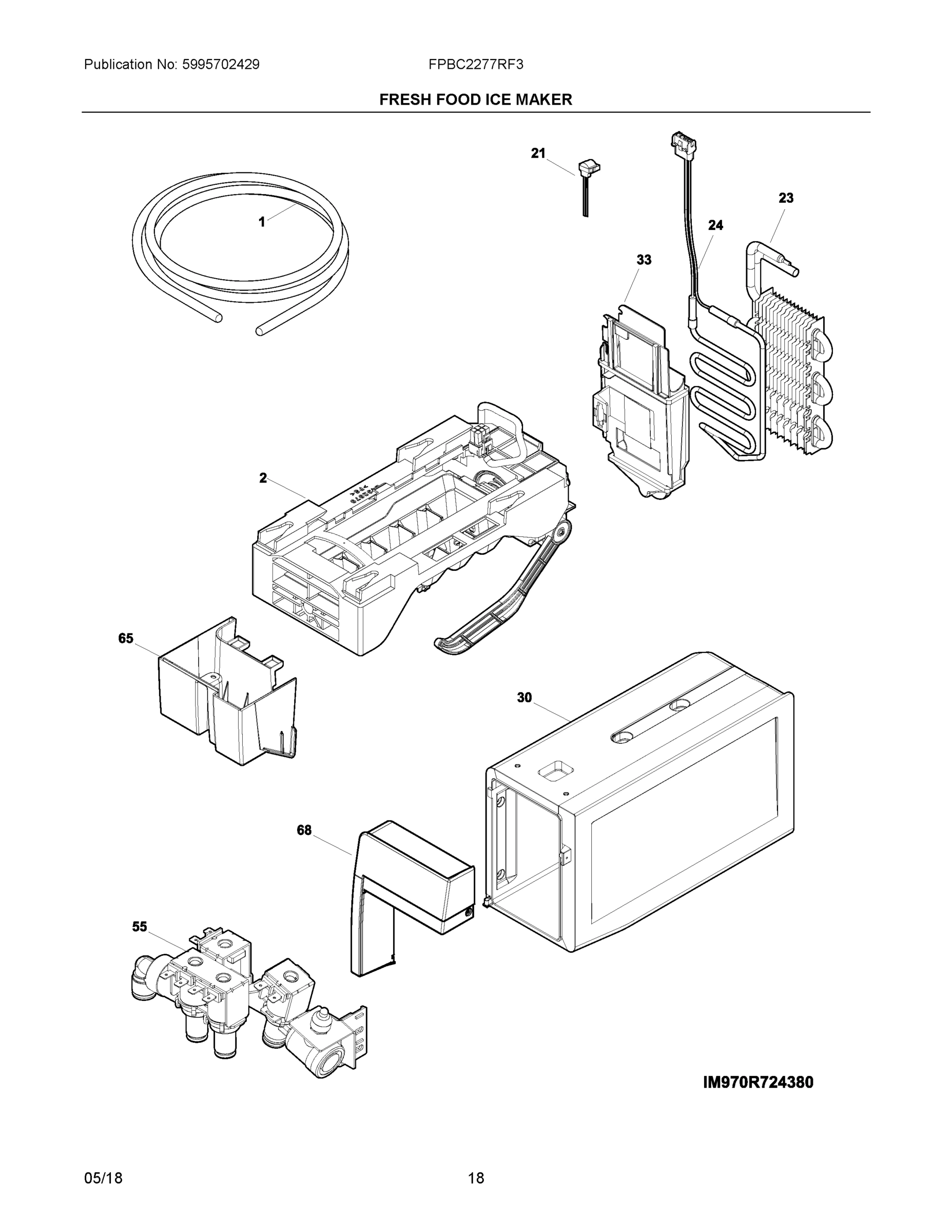 09 - FRESH FOOD ICE MAKER
