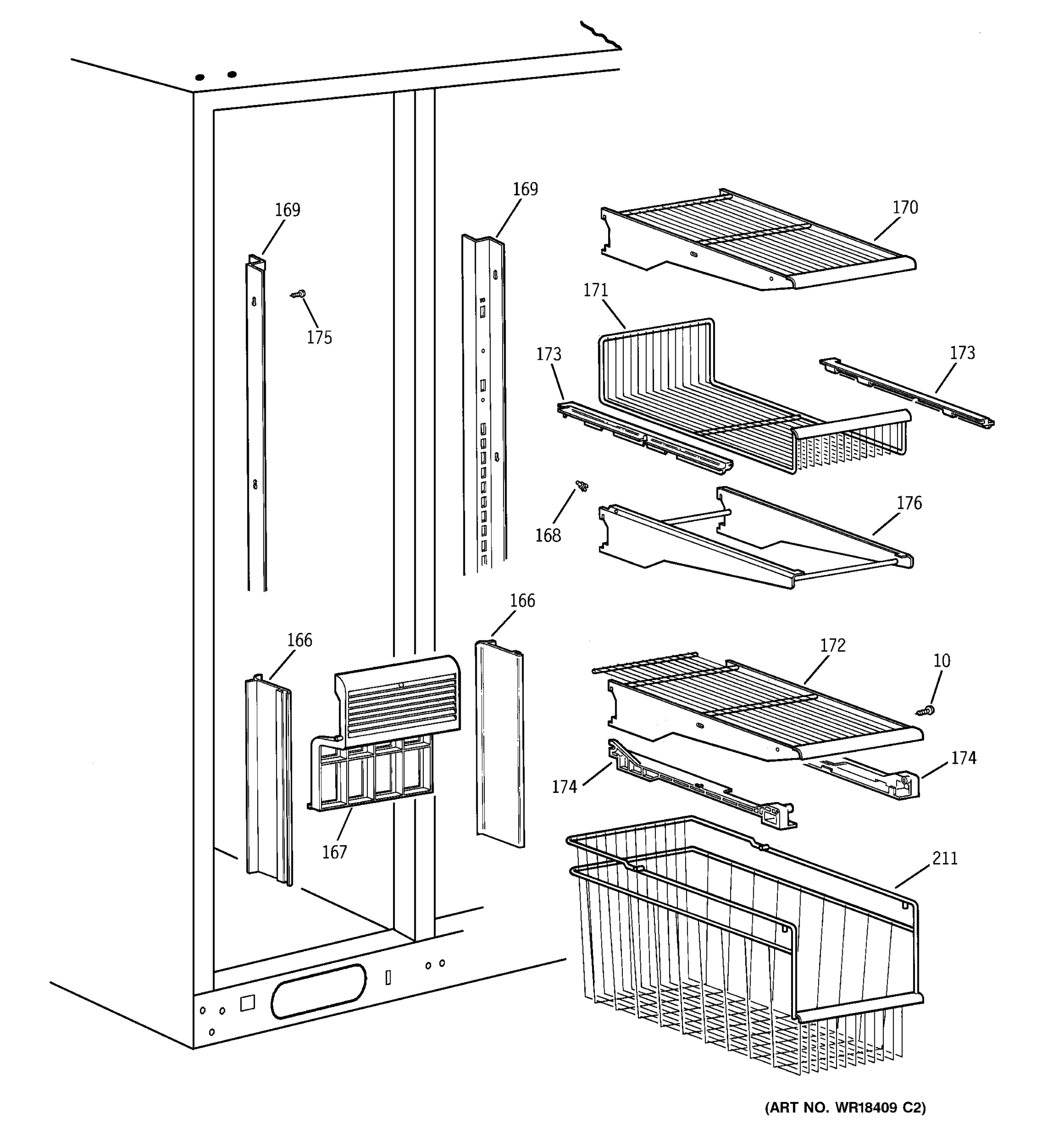 FREEZER SHELVES