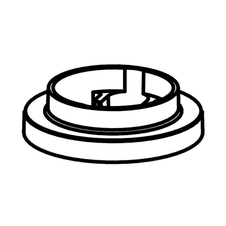 W10618500 Whirlpool Knob Bezel