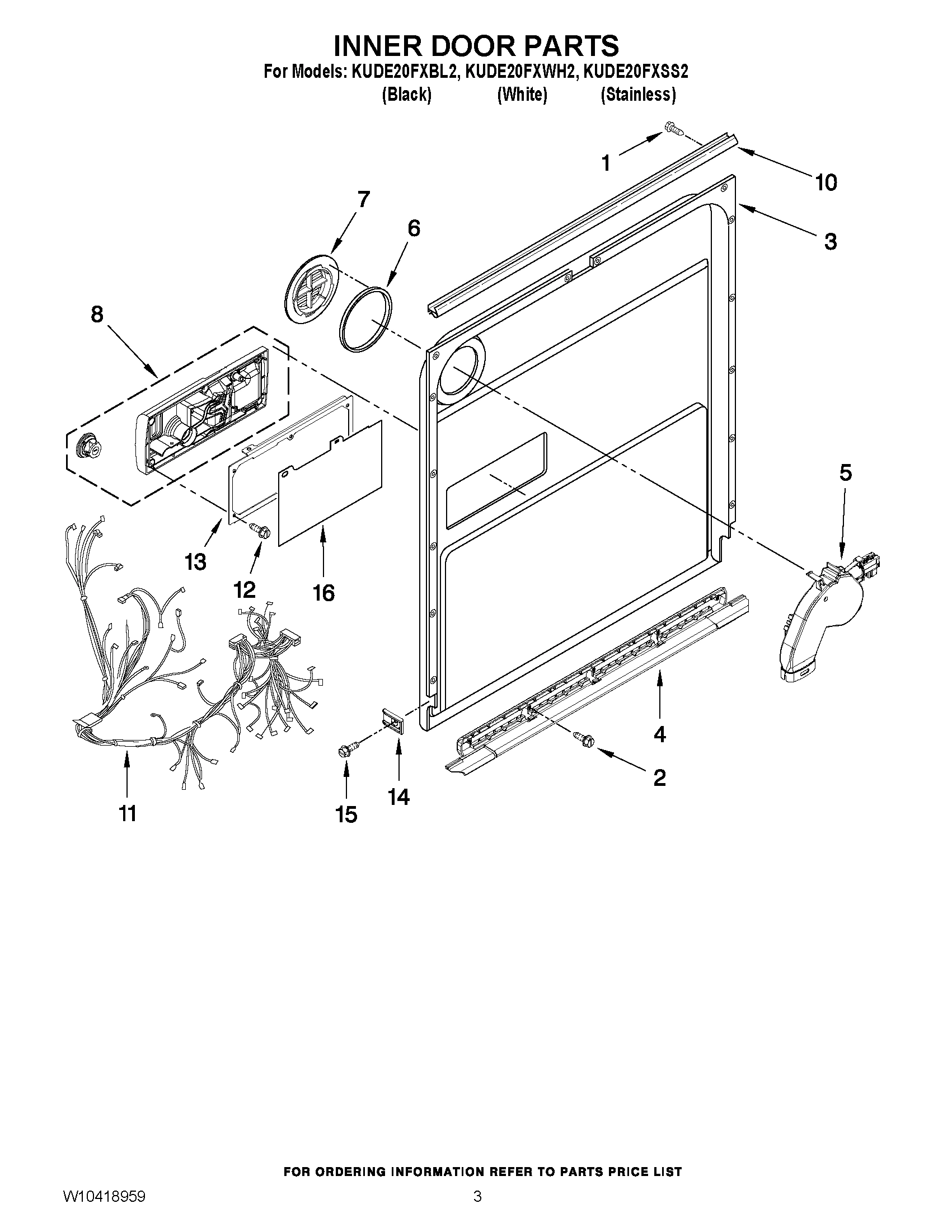 03 - INNER DOOR PARTS
