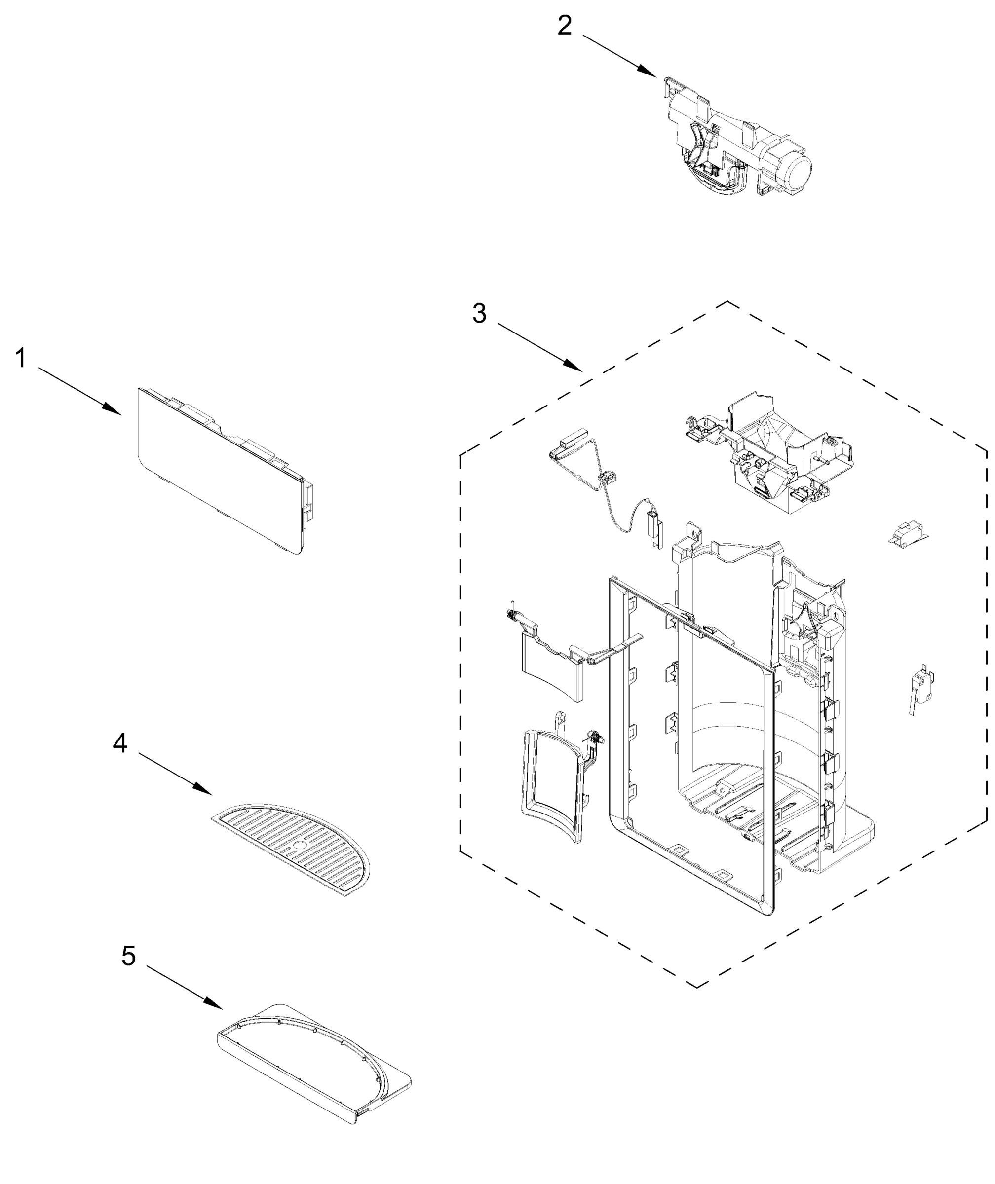 DISPENSER PARTS