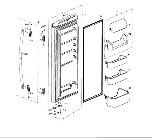 FRIDGE DOOR R