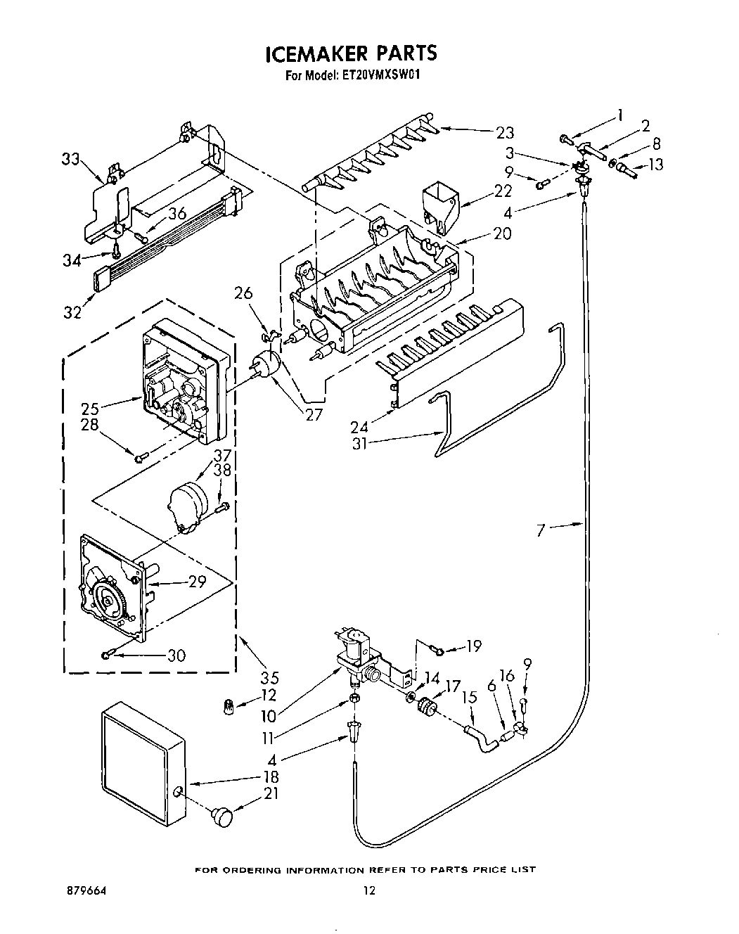 09 - ICE MAKER , LIT/OPTIONAL