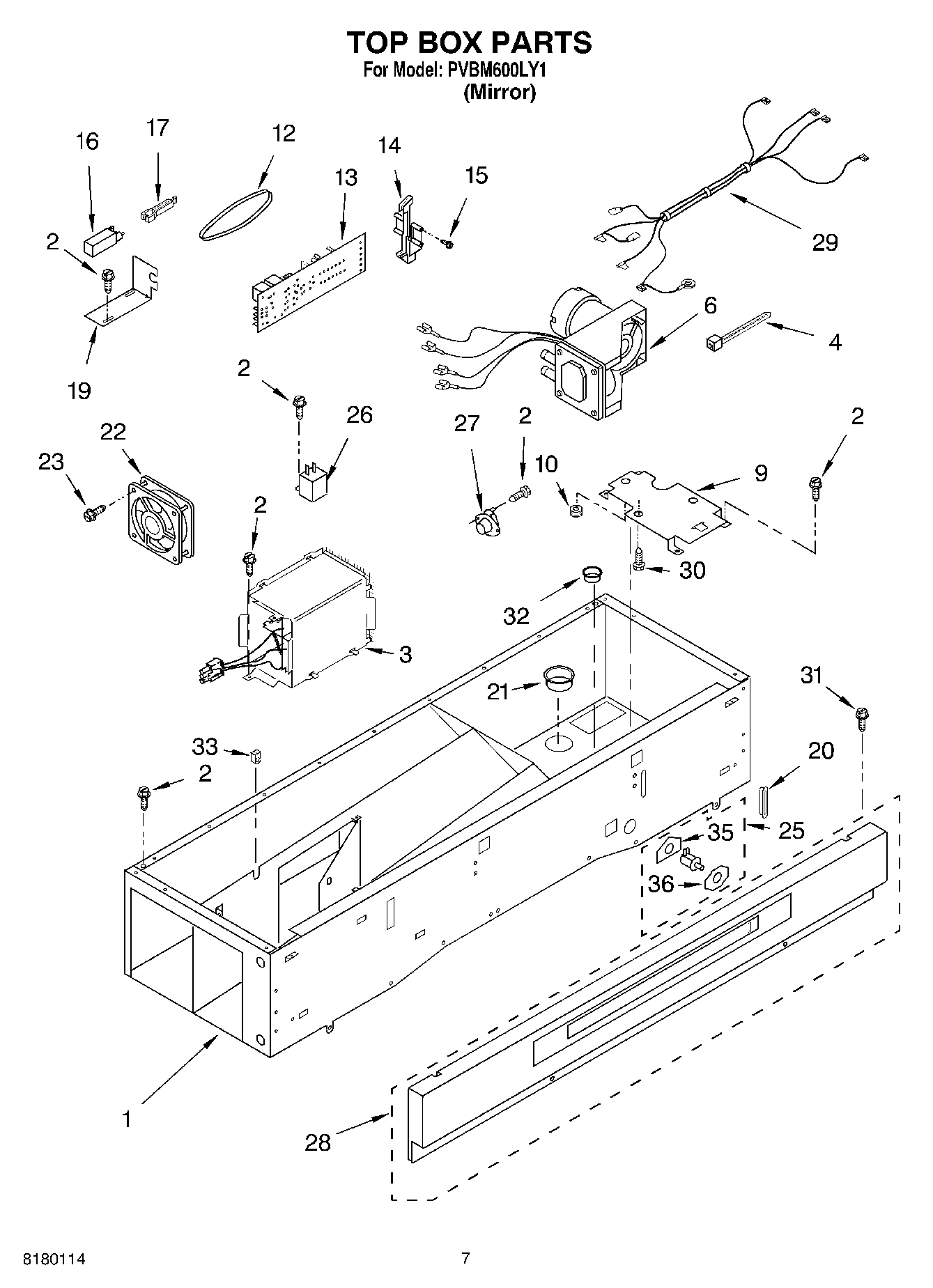04 - TOP BOX PARTS