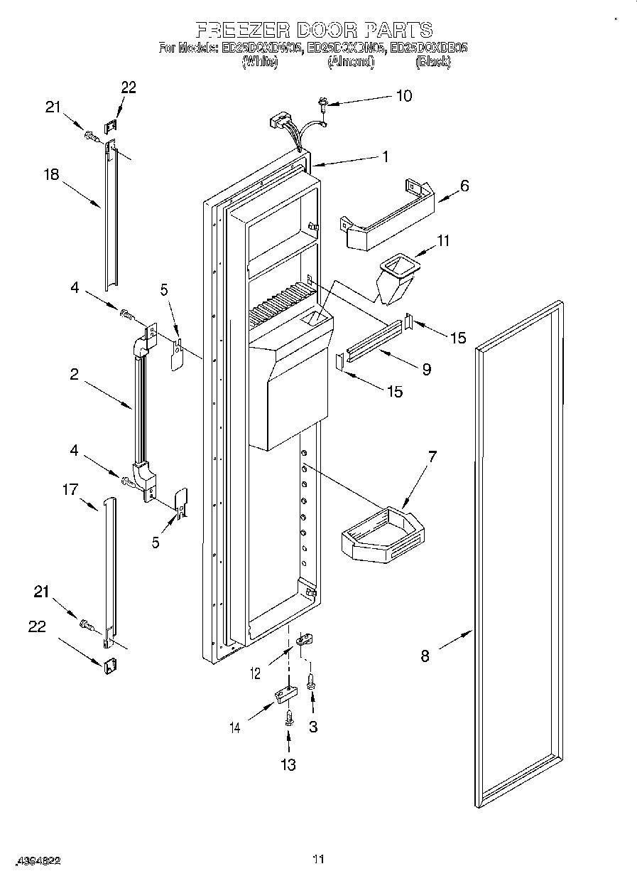 07 - FREEZER DOOR