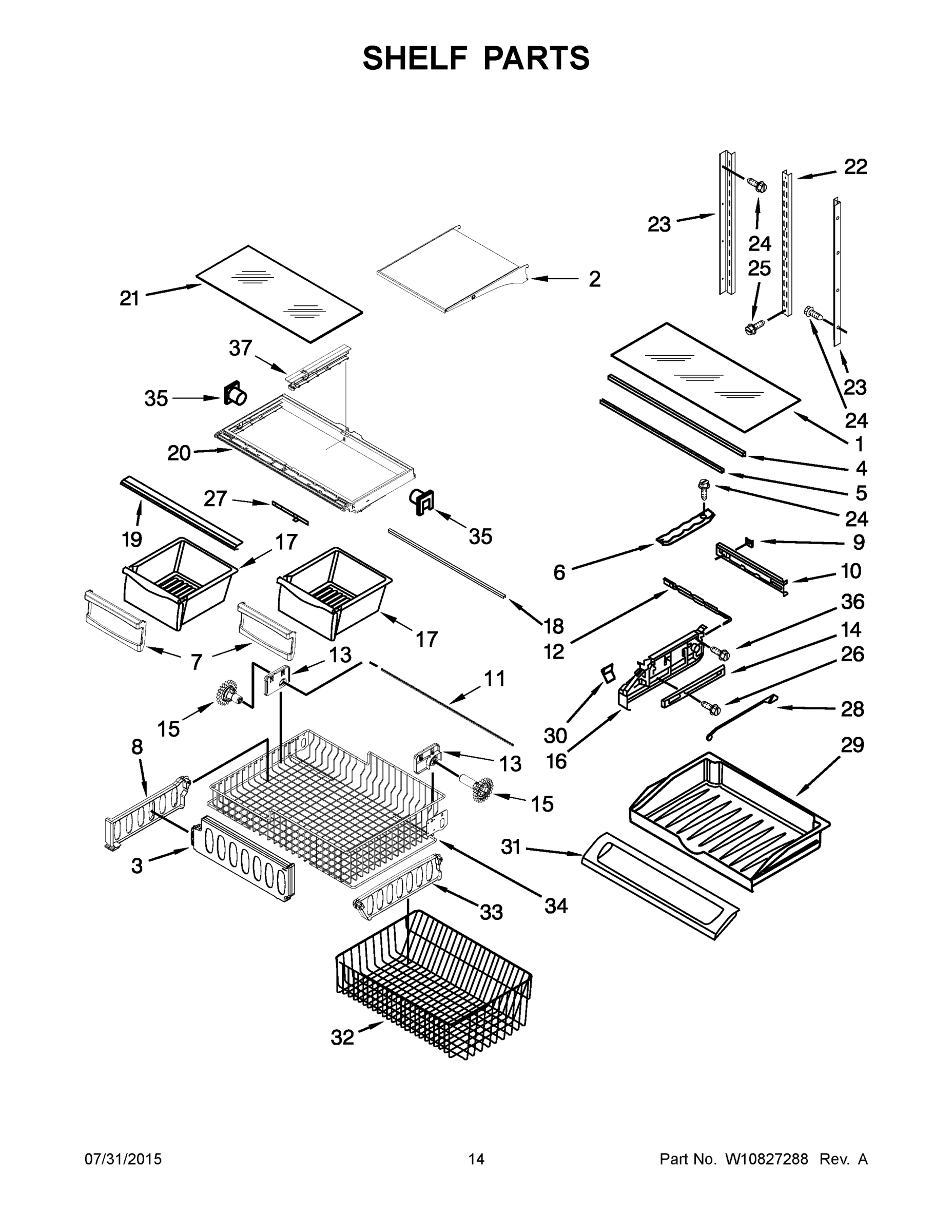 08 - SHELF PARTS