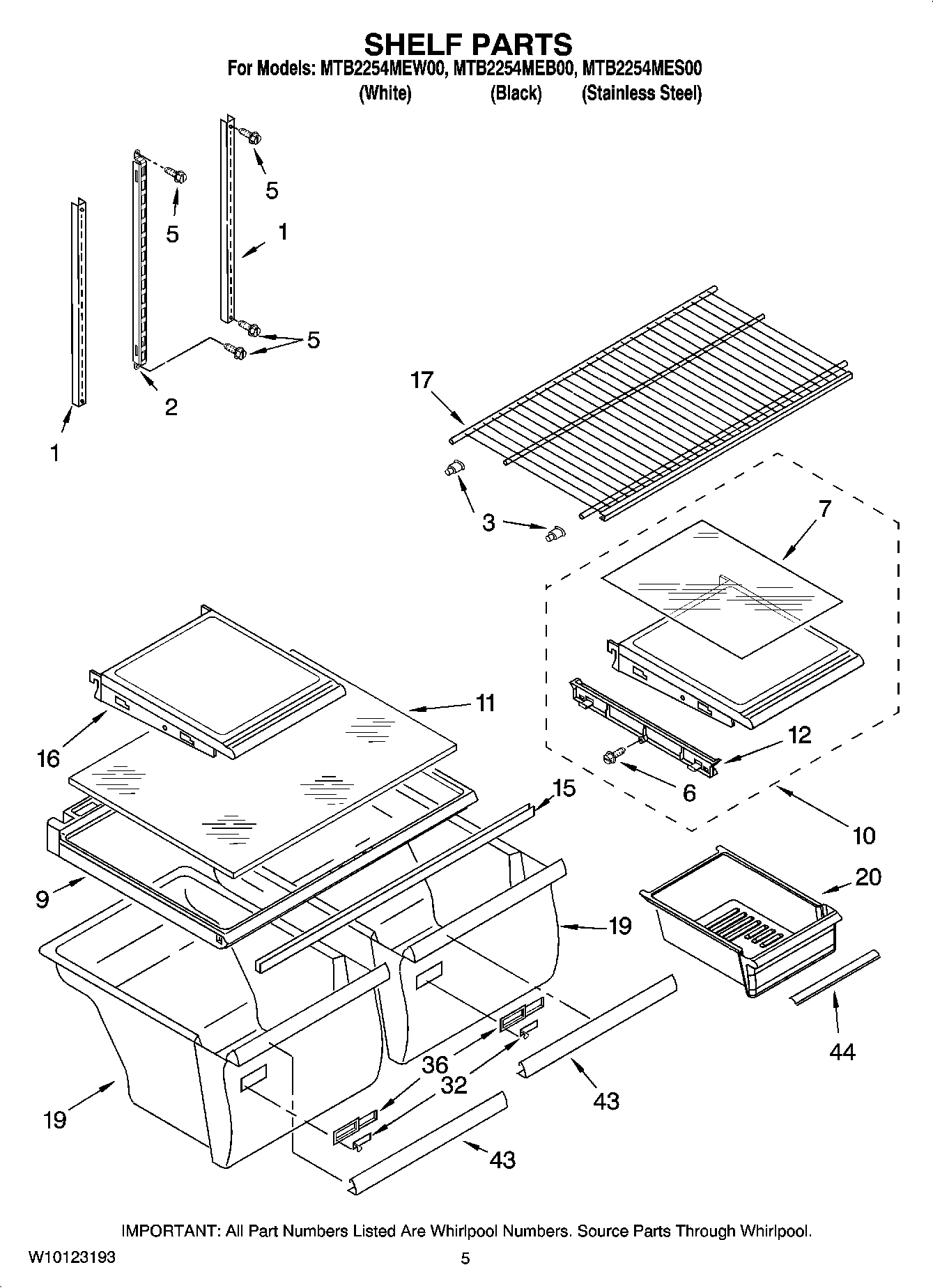 03 - SHELF PARTS