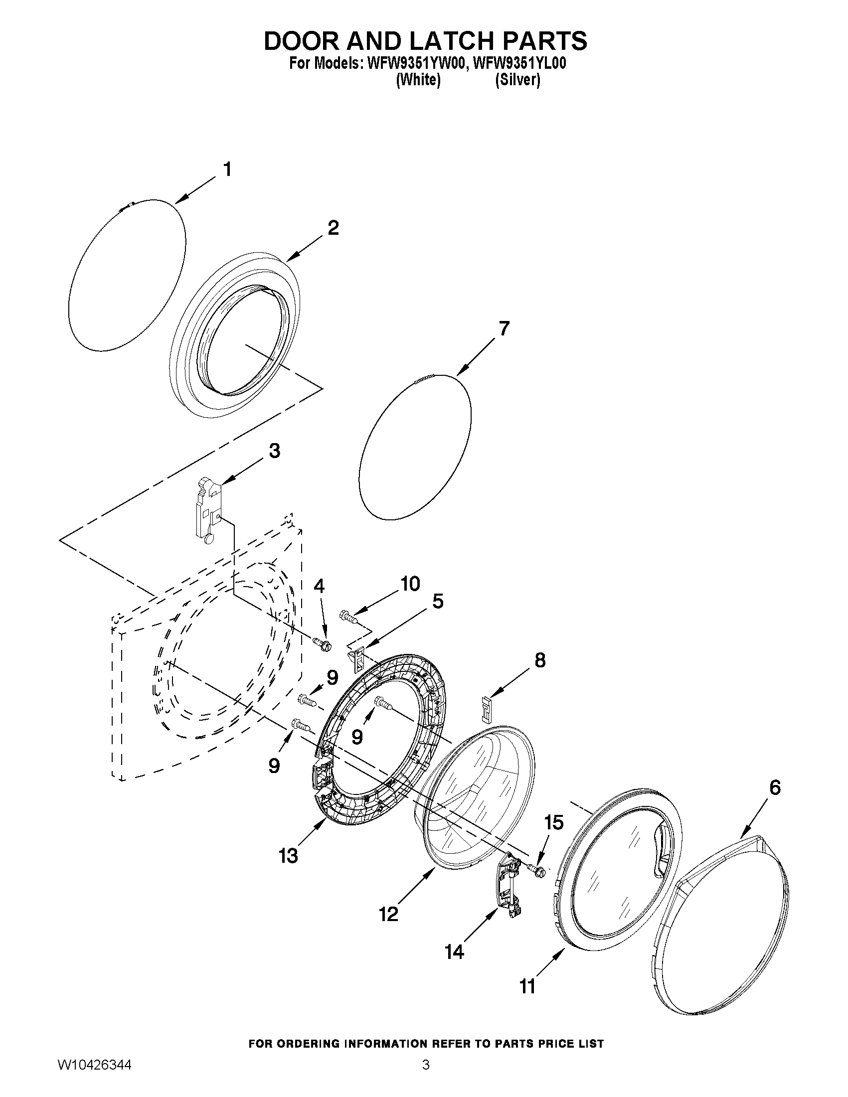 02 - DOOR AND LATCH PARTS
