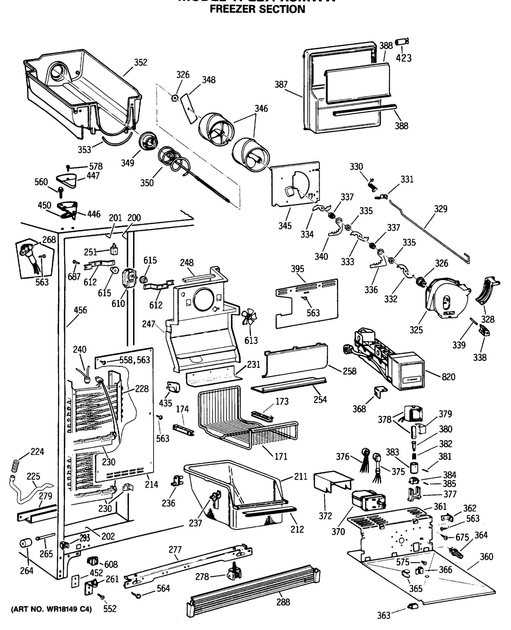 FREEZER SECTION