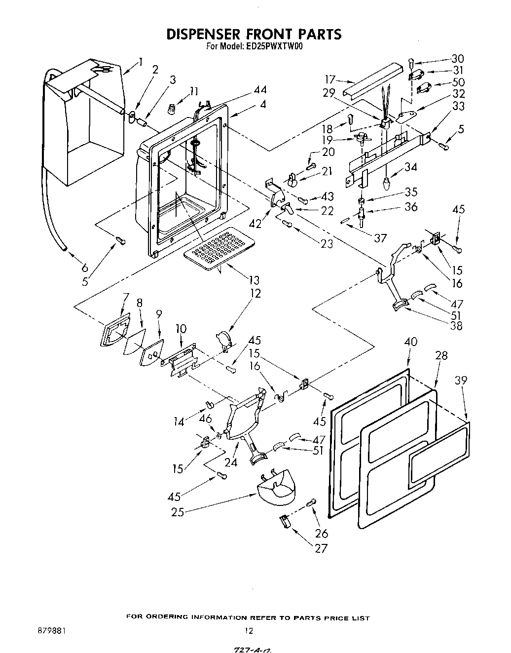 09 - DISPENSER FRONT