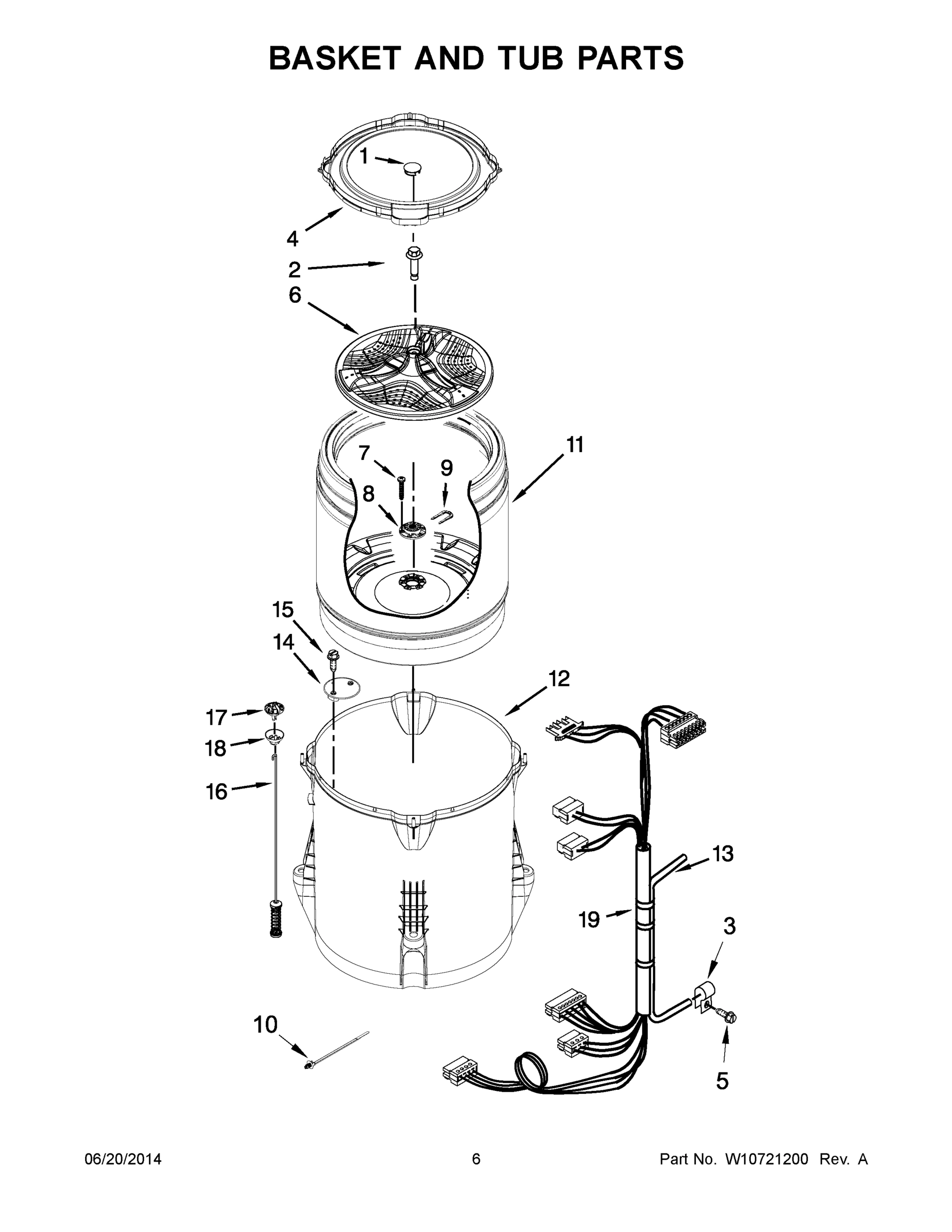 04 - BASKET AND TUB PARTS