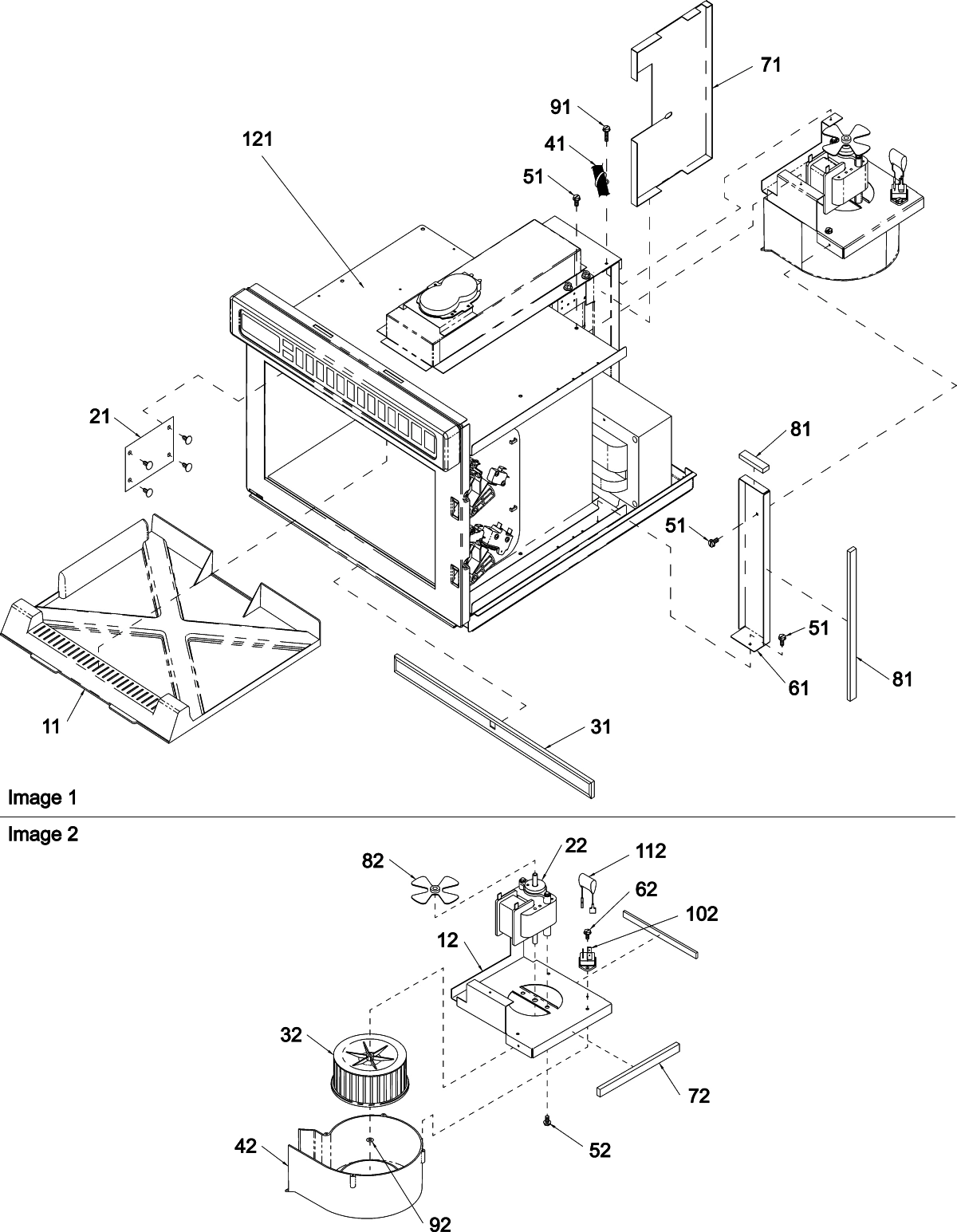 SPLASH SHIELD & BLOWER ASSY