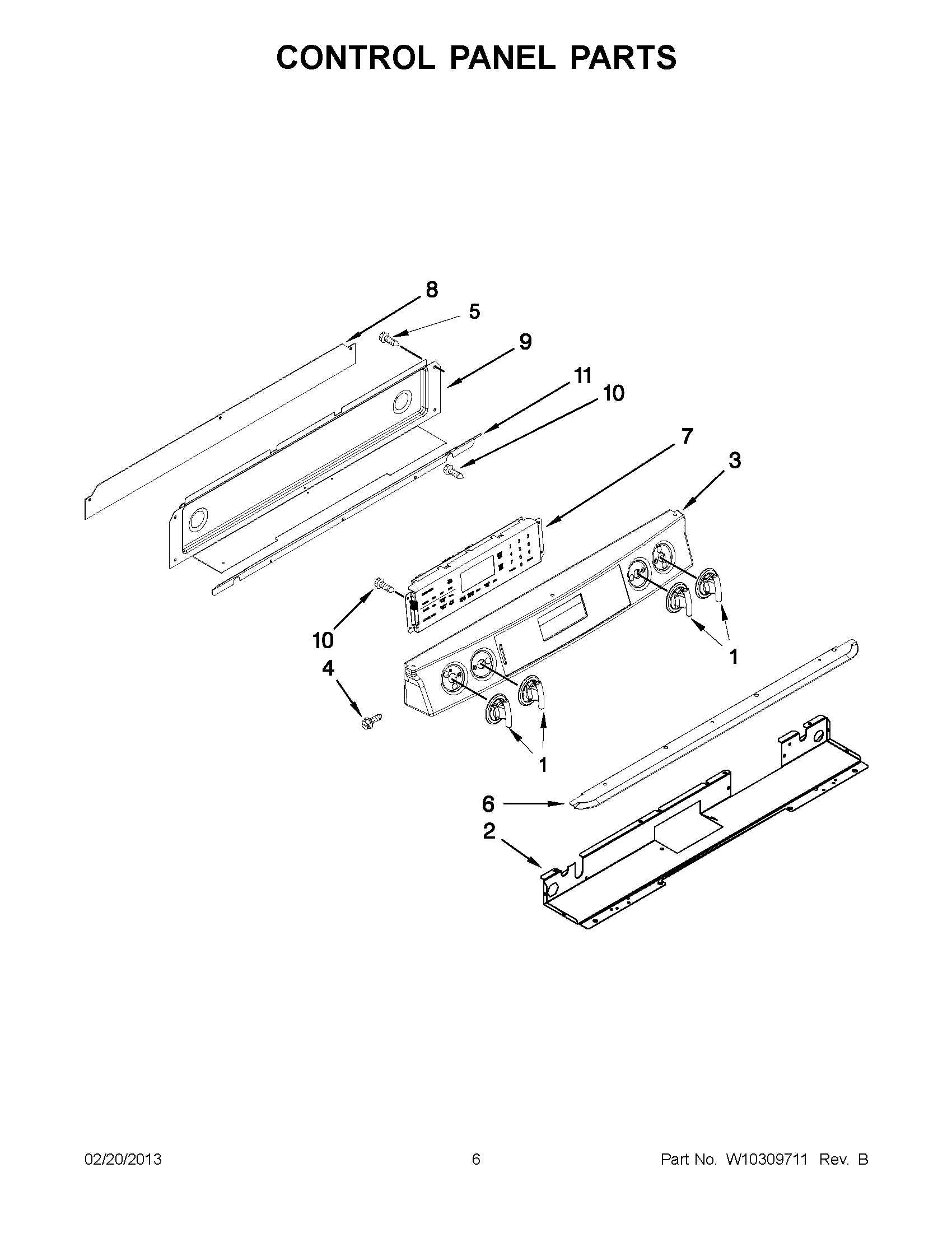 03 - CONTROL PANEL PARTS