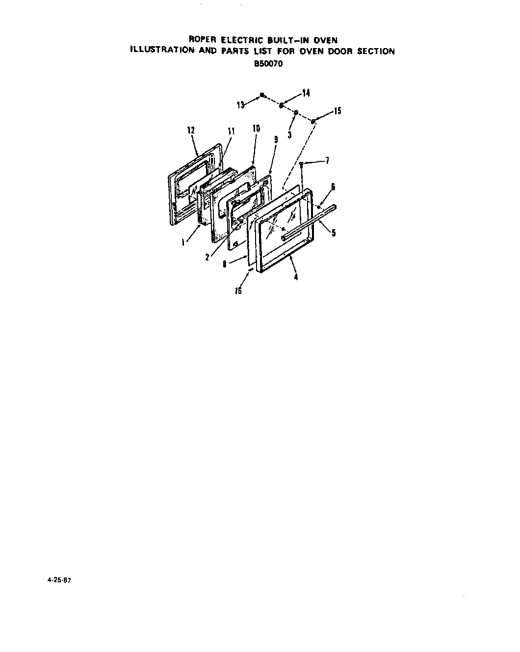 04 - OVEN DOOR, LIT/OPTIONAL