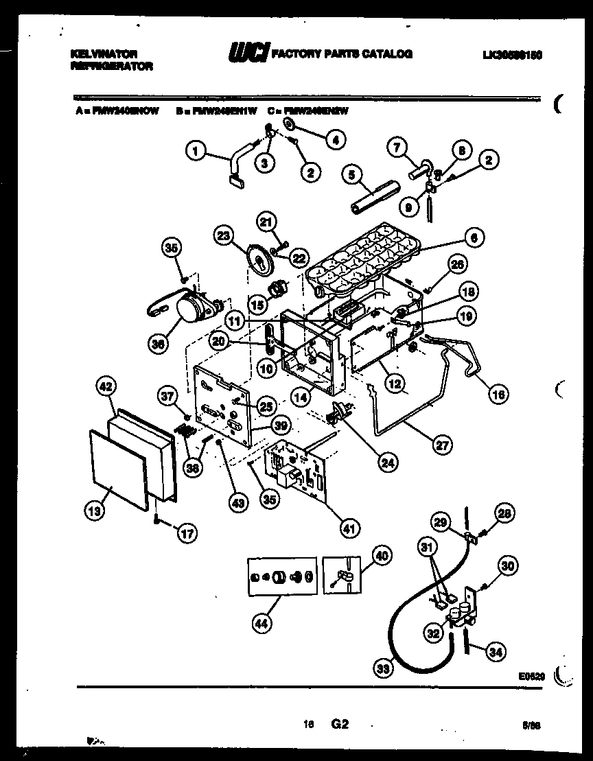 09 - ICE MAKER PARTS