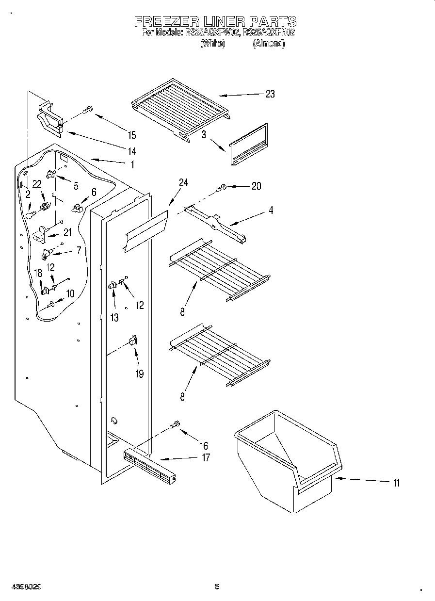04 - FREEZER LINER