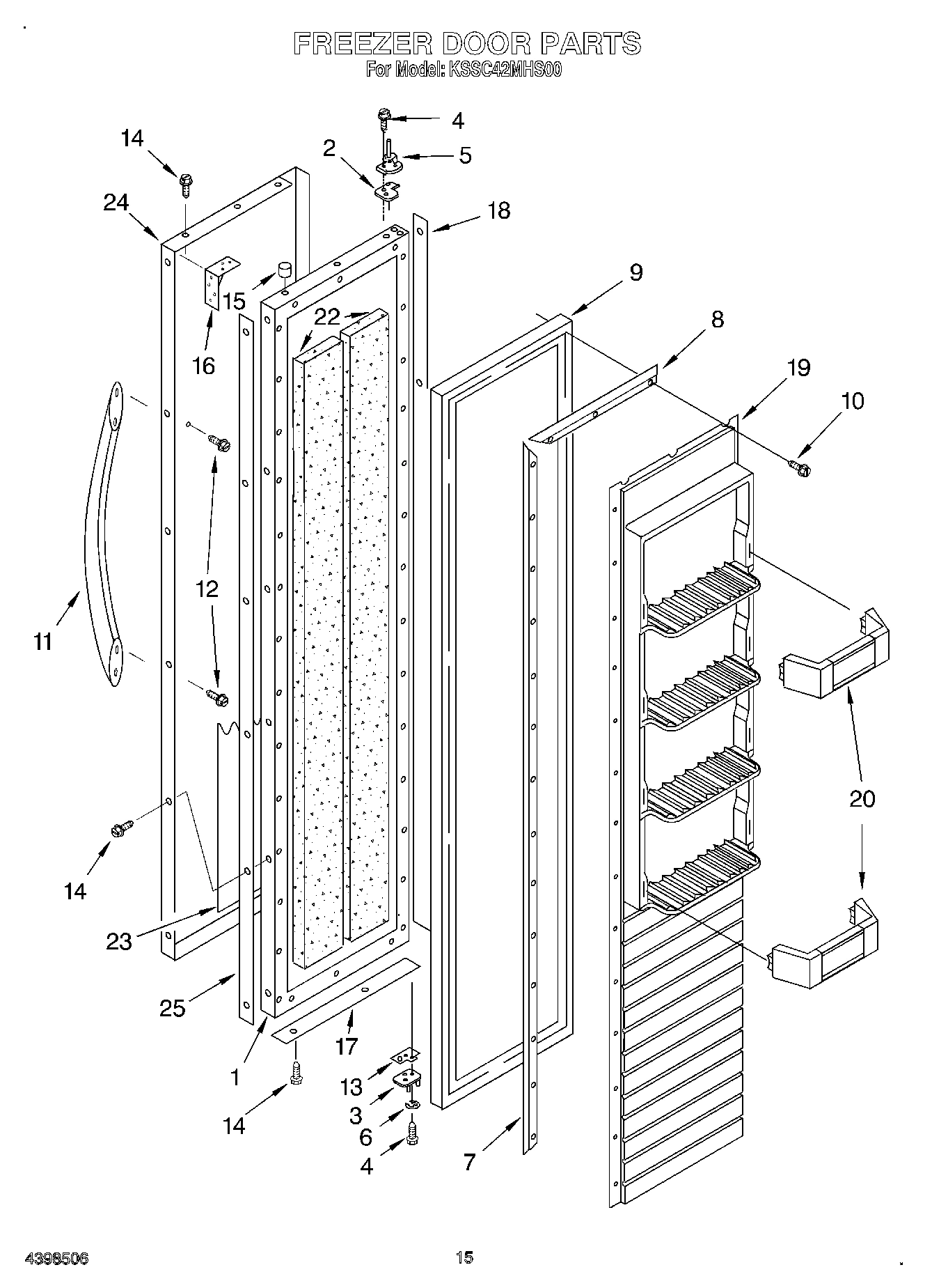 11 - FREEZER DOOR