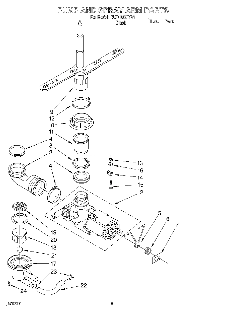 04 - PUMP AND SPRAY ARM