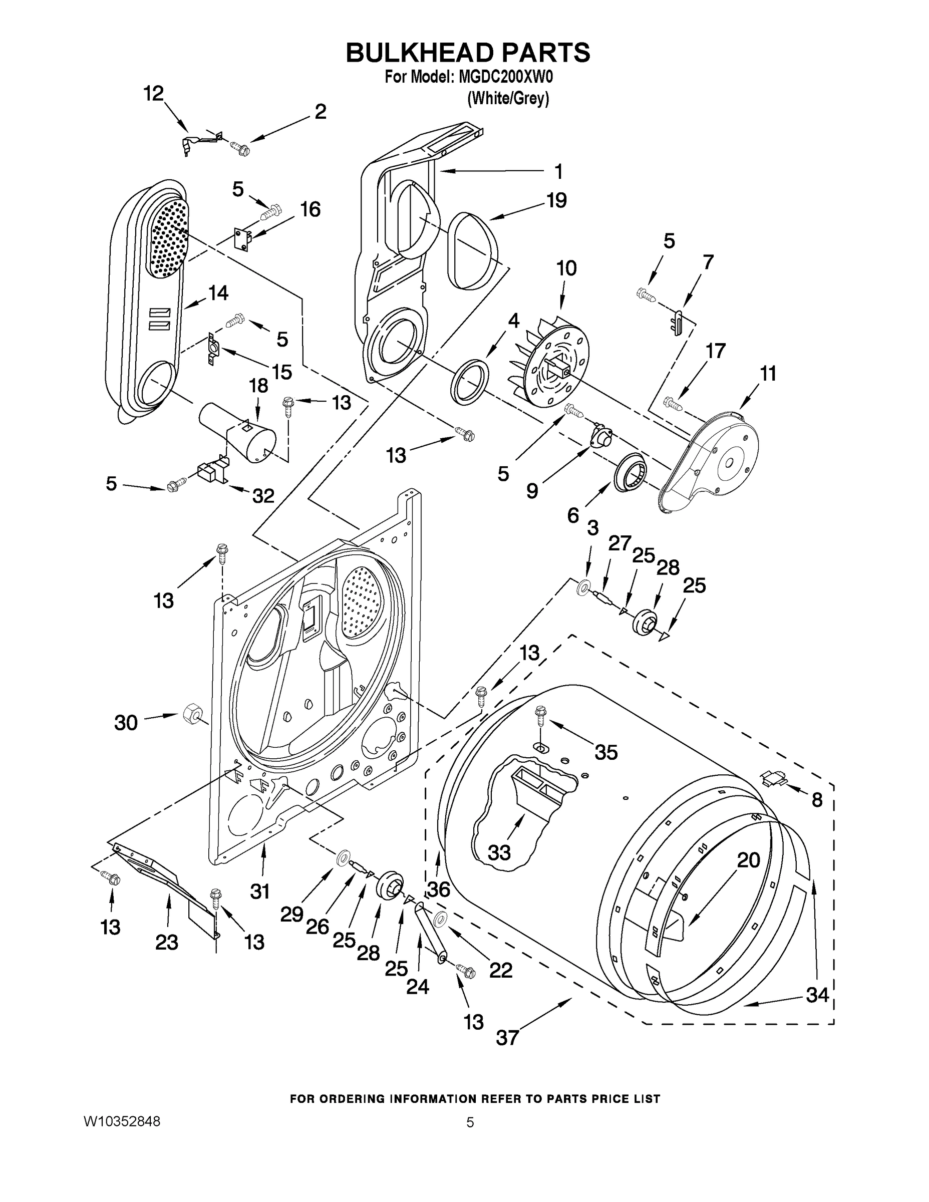 03 - BULKHEAD PARTS